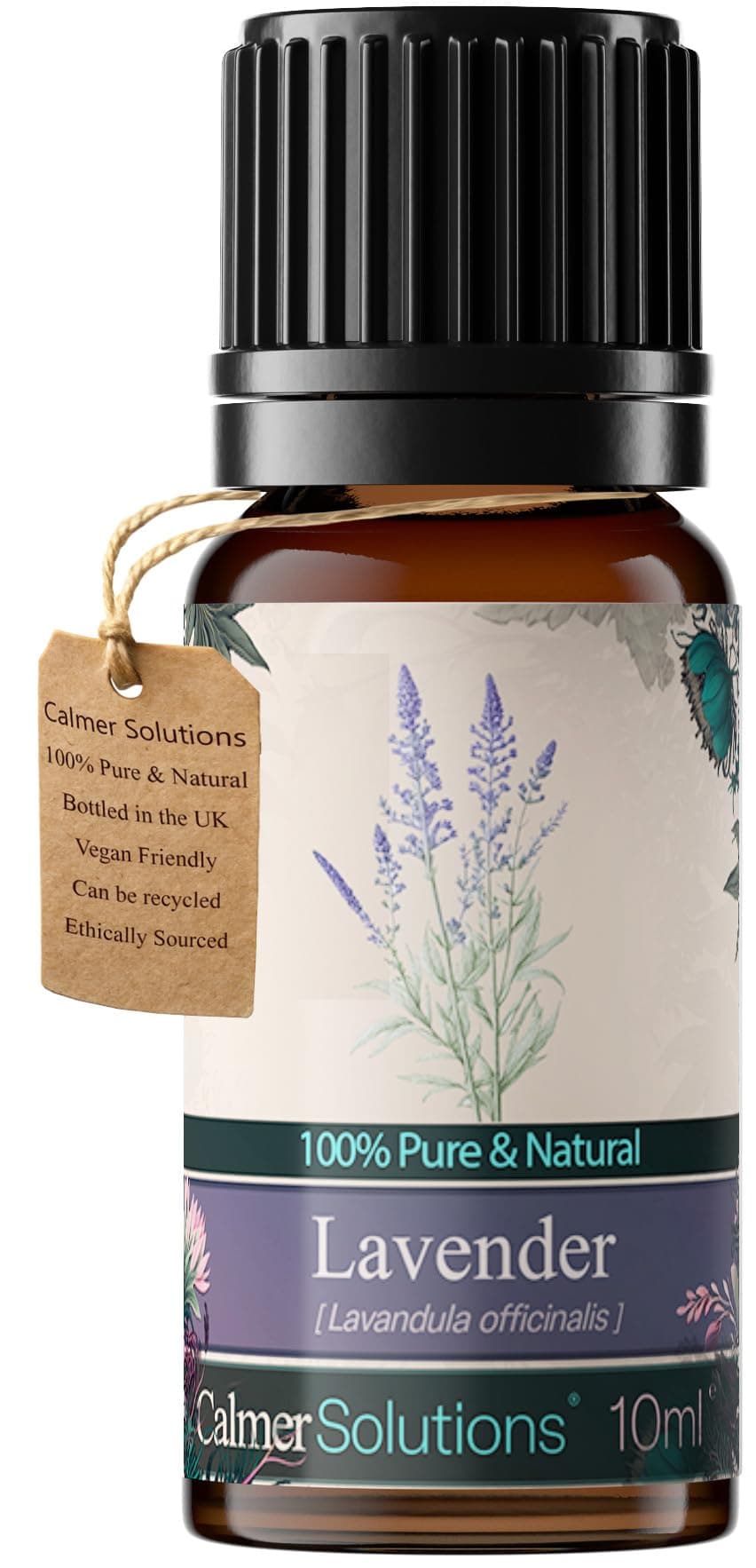 Lavender Essential Oil 10ml – Relaxing & Restorative – Pure Oil for Sleep, Calm & Skin – Steam Distilled & UK Made