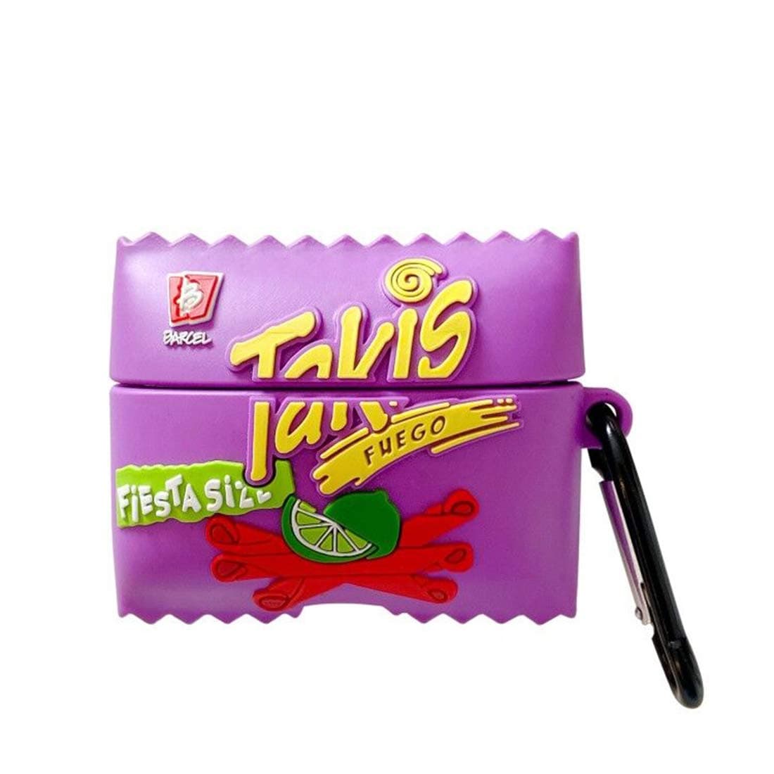 Airpod Pro Case, Cute 3D Funny Takis Cartoon Soft Silicone Cover, Kawaii Cool Keychain Design Skin, for Girls Children and Boys Airpod Pro Case (KANSDF/PRO/Takis Potato Chips)