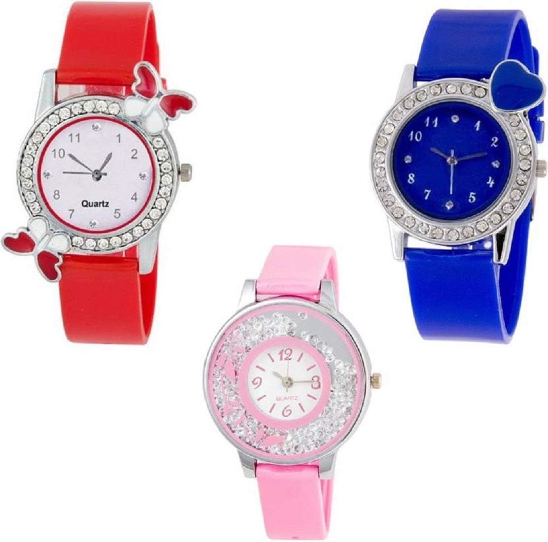 Krupa Enterprise Analogue Women's Watch -Combo Pack 3