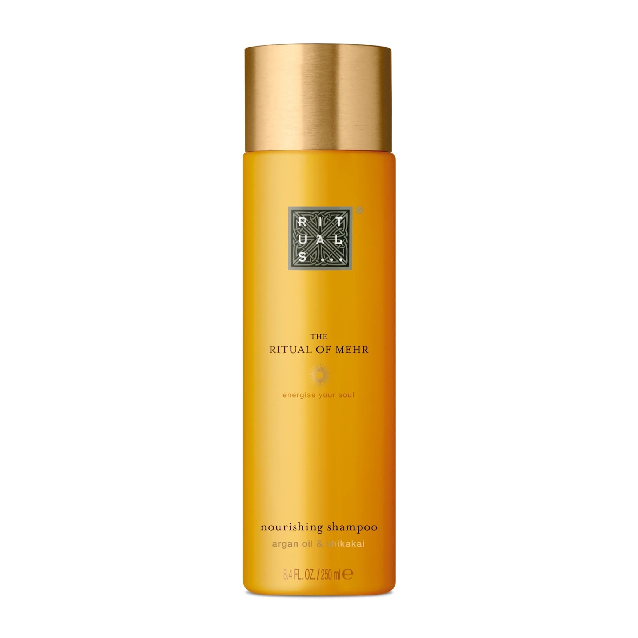 Hair Shampoo from The Ritual of Mehr, 250 ml - With Sweet Orange & Cedar Wood - Energising & Stimulating Properties with Vitamin C
