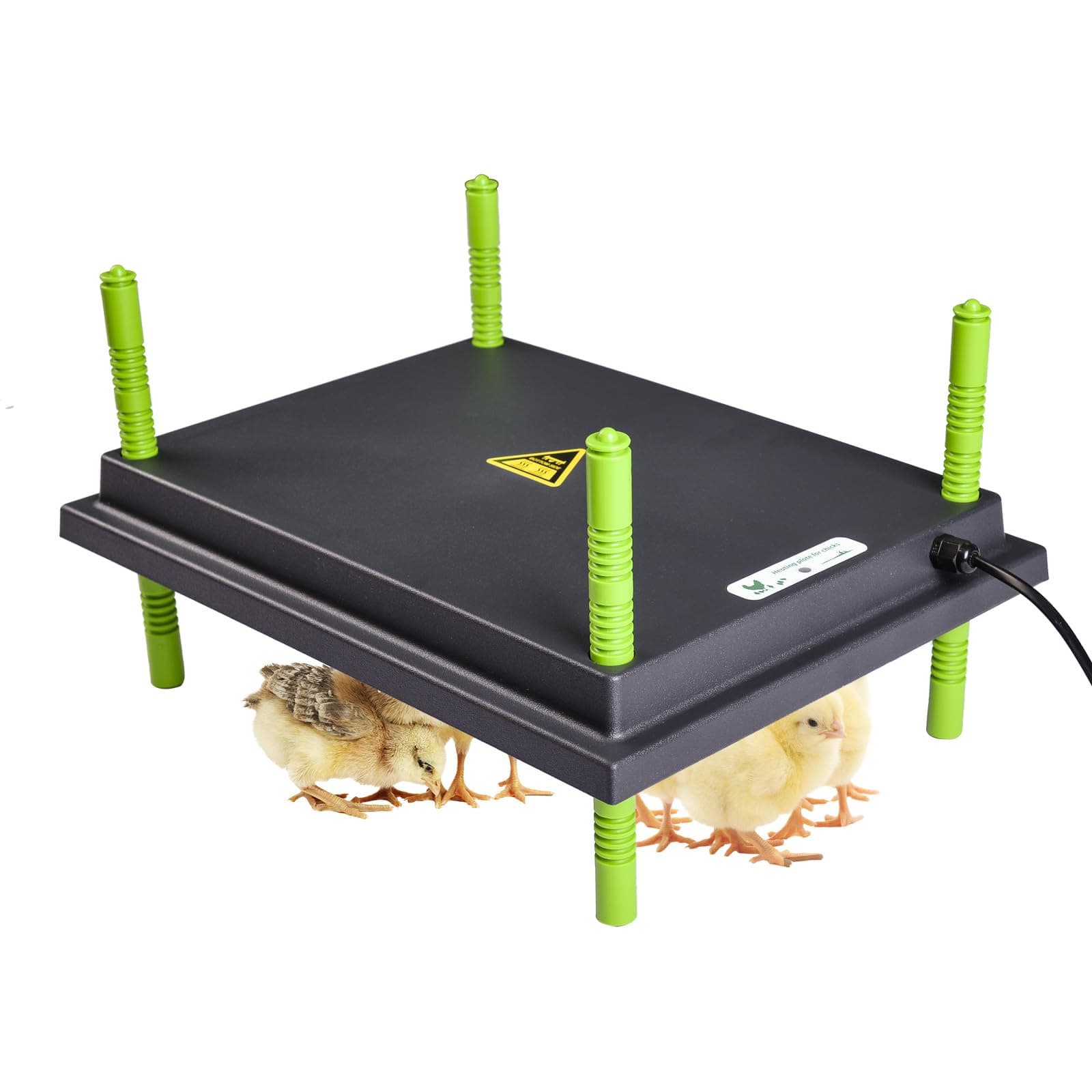 Chick Brooder Heating Plate 10"x12" Chick Incubator Heat Lamp Height Adjustable for Chicks Ducks Poultry