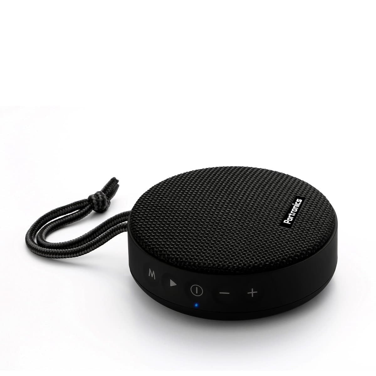 Portronics POR-754 Sound Bun 6W Bluetooth Speaker with Mic (Black)