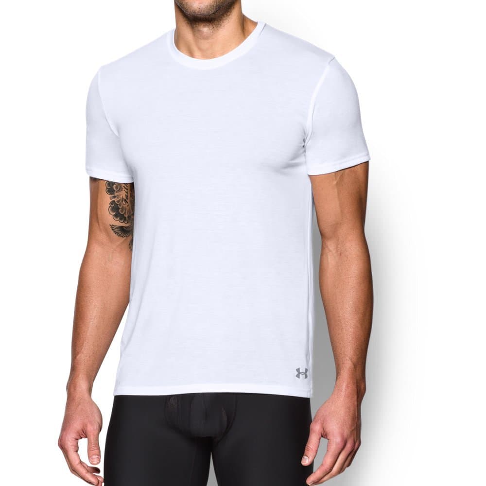 Under Armour Men's Core Crew Undershirt (2 Pack)