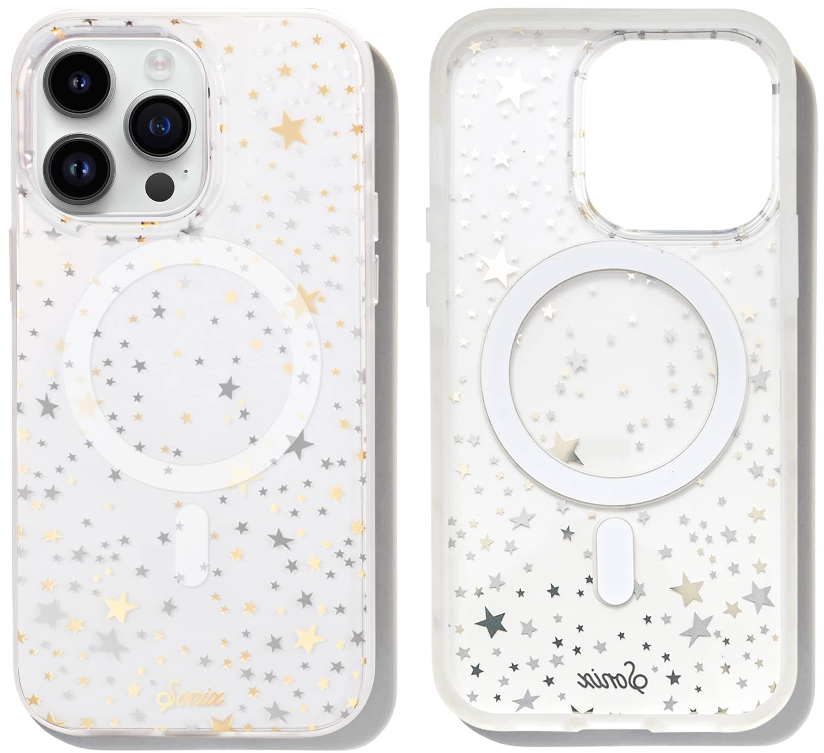 Sonix Case for iPhone 14 Pro Max | Compatible with MagSafe | 10ft Drop Tested | Clear Starry Night