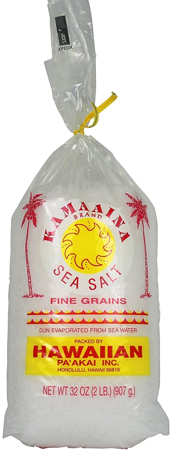 Brand Sea Salt - Fine Grains Net Wt. 32 Oz.
