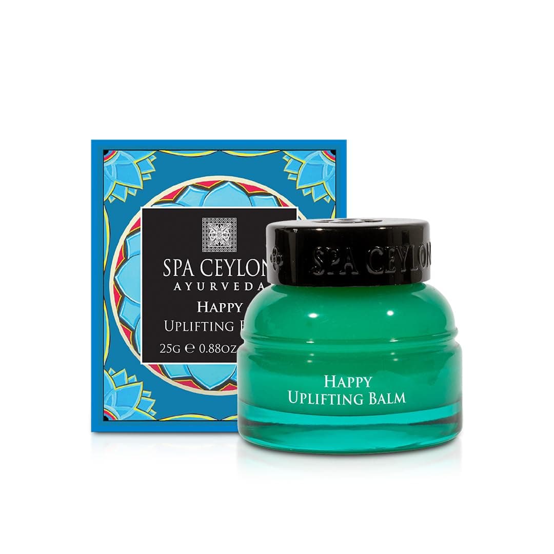 HAPPY Uplifting Balm | Citrus Spearmint essential oil balm | Naturally Refreshing | Revitalizing | 100% Vegetarian | 25g