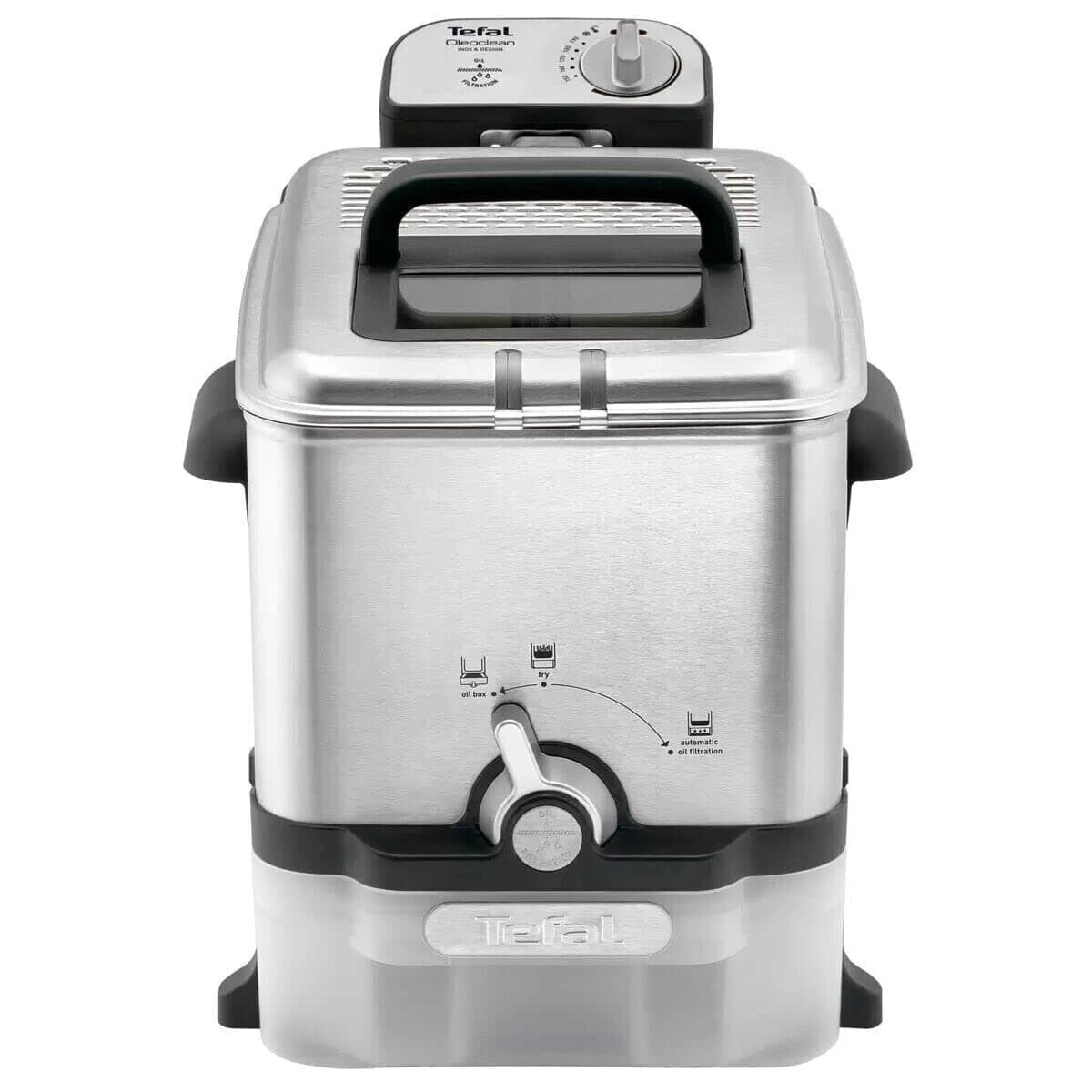 Tefal Oleoclean Pro Deep Fryer, Silver