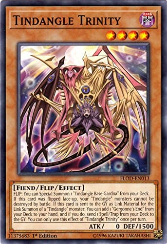 Tindangle Trinity - FLOD-EN013 - Common - 1st Edition - Flames of Destruction