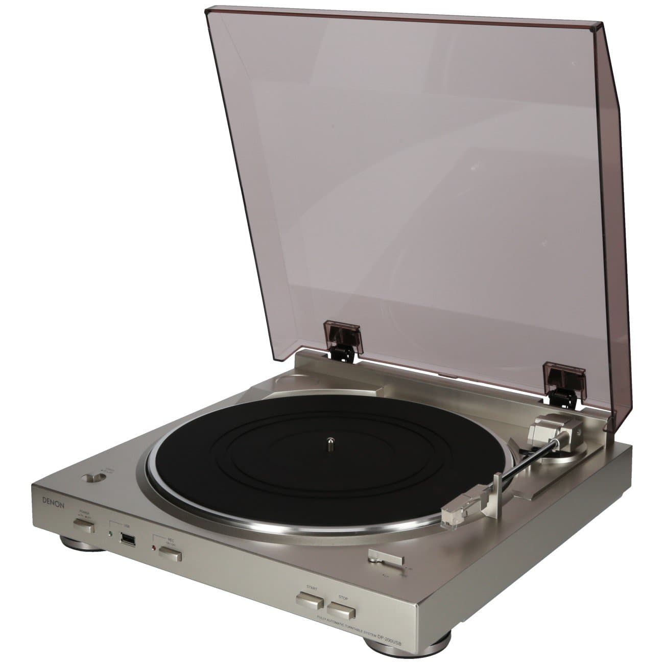 Denon DP-200USB Turntable - Silver