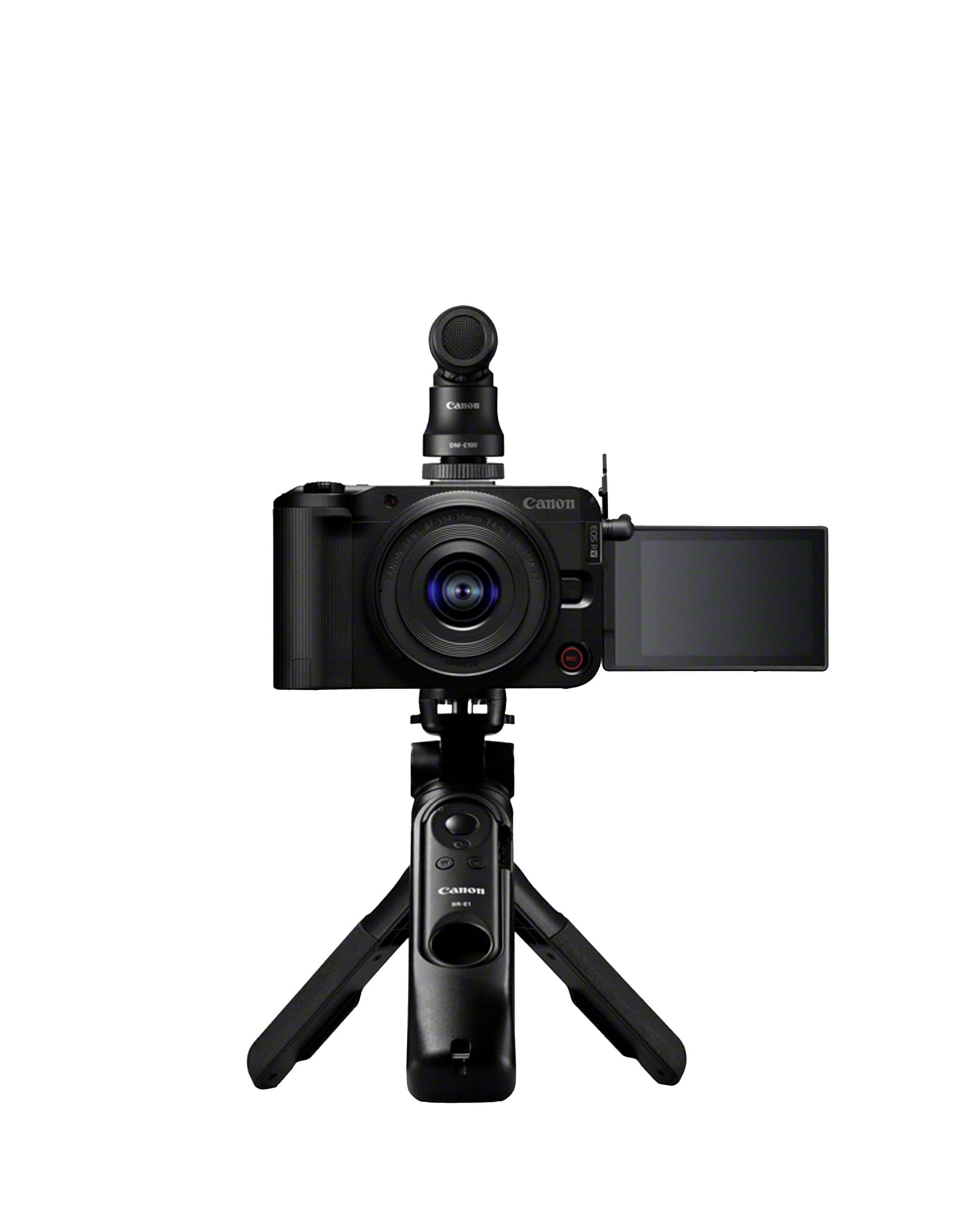 EOS R50 V Content Creator Kit - Vlogging Camera Compatible with Canon RF Lens | Content Creator Equipment for Vlogging & Travel | Bluetooth Enabled