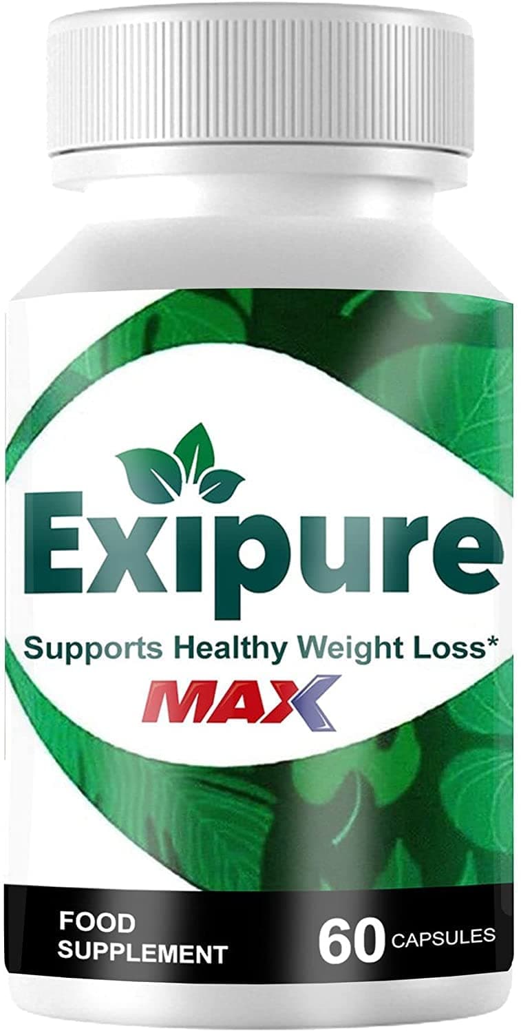 EXIPURE MAX Food Supplement, Supports Healthy Weight Loss - 60 Capsules