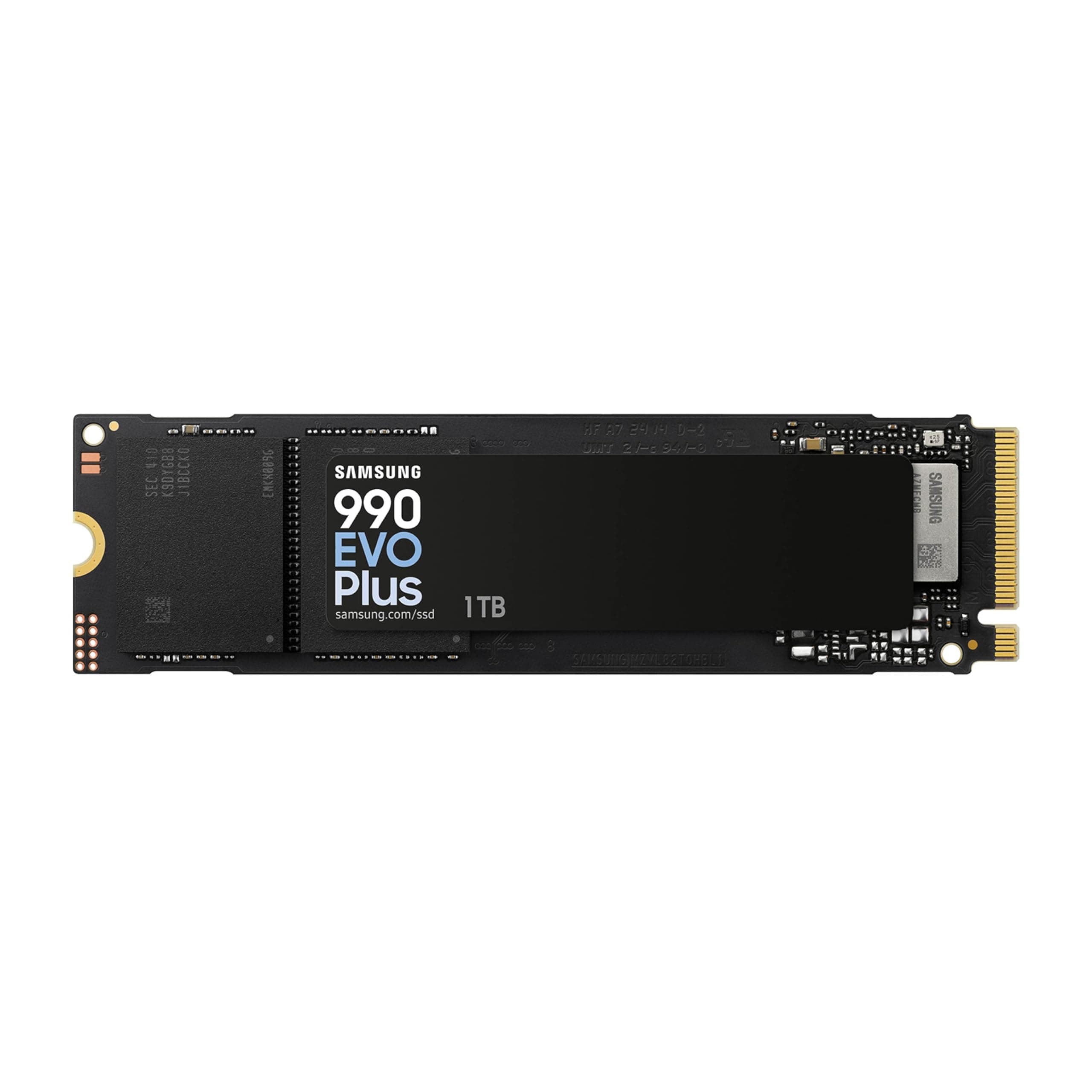 SAMSUNG 990 EVO Plus SSD 1TB PCIe Gen 4x4 Gen 5x2 M.2 2280 Max Speed 7250MB/s PC/Laptop Upgrade Storage HMB Technology Intelligent Turbo Light 2.0 (MZ-V9S1T0B/AM)