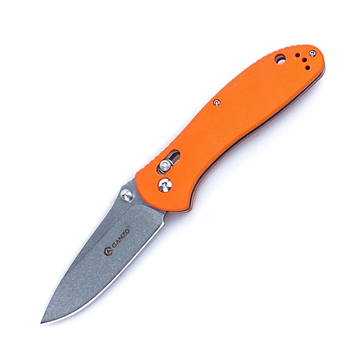 Ganzo G7392 Folding Knife Handle G10 Blade 440C Lock Axis