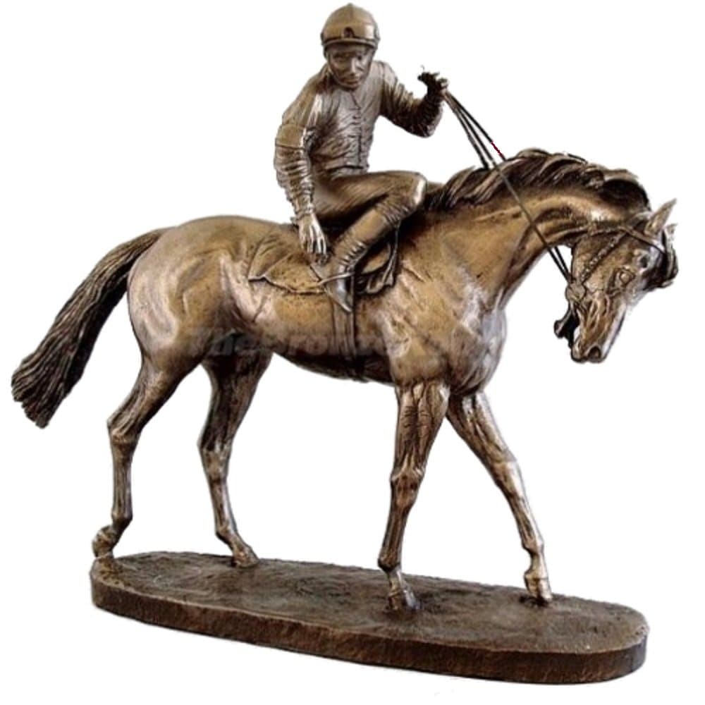 On Parade - Bronze Horse Racing Sculpture David Geenty