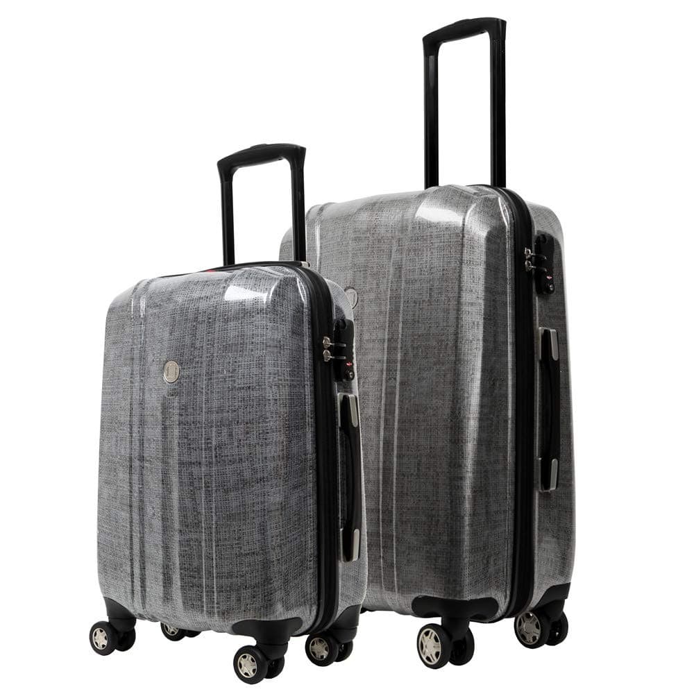 Hardside Spinner Luggage Sets 2 Piece Set Suitcase Lightweight PC Hard Shell with TSA Lock Travel Carry on 20 and 24 inch