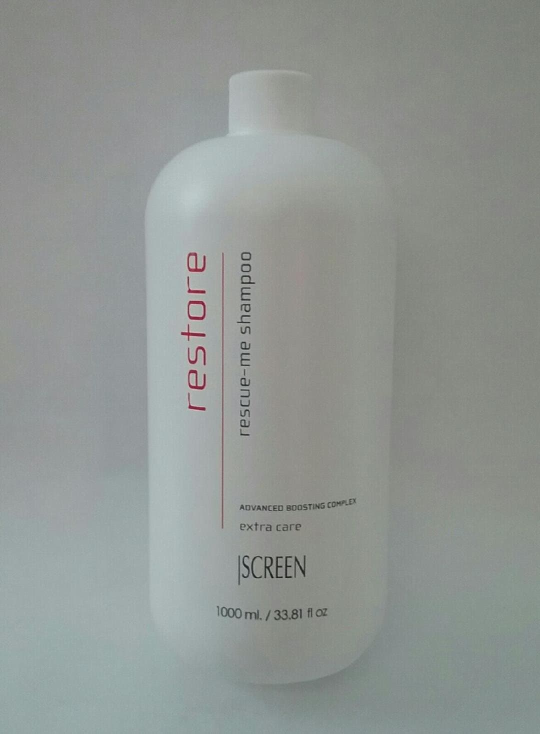 SCREEN Professional Hair Care Restore Rescue Me Shampoo - 1000ml. / 33.81 fl oz - H401