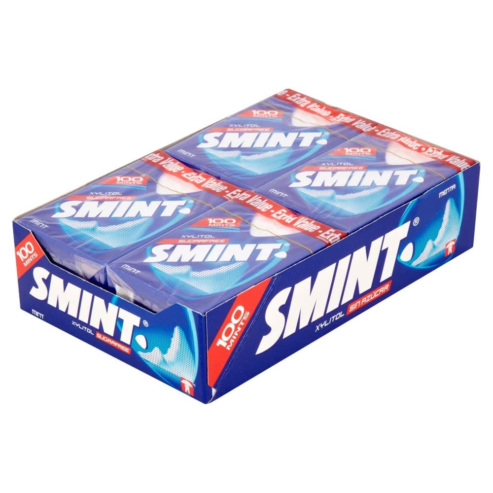 Smint Multipack of Sugar Free Mints Dispenser 20g, (Pack of 8)