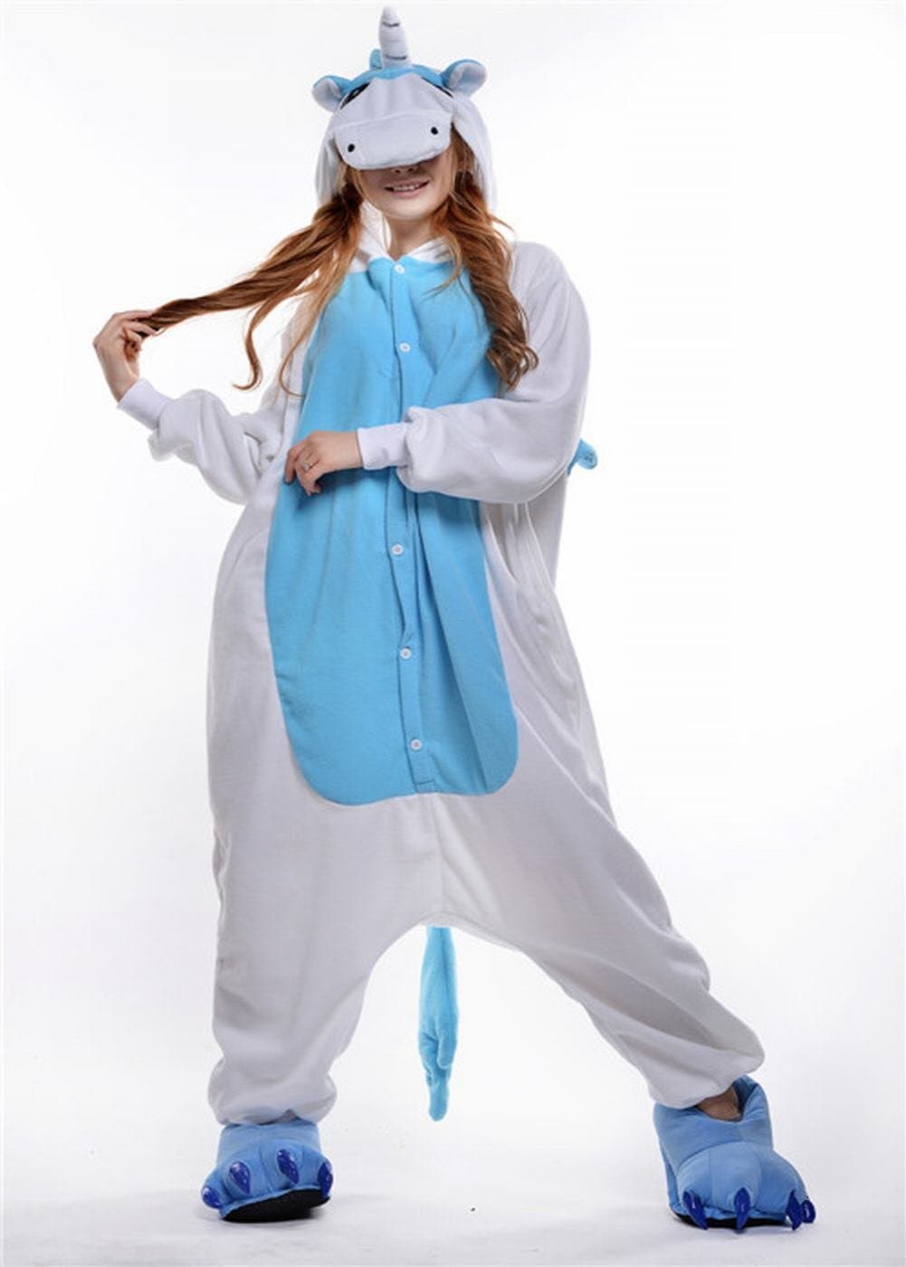 Animal Casual Pyjama Sleep Women Winter Pijama Set Homewear Nightwear (L)