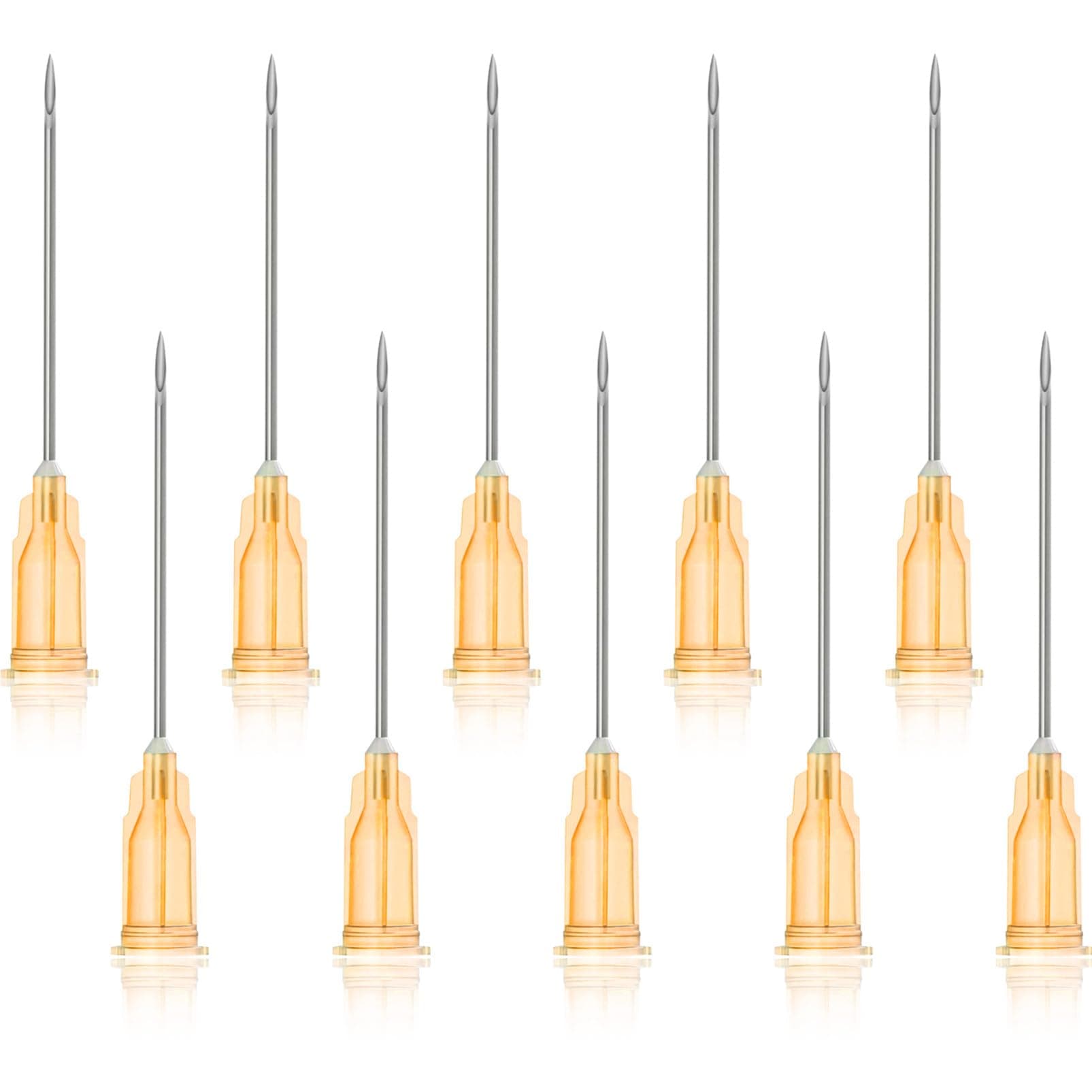 Dispensing Needle Accessories, 25G 1IN/25mm Stainless Steel Pipe Industrial Needles Individually Wrapped 60 Pcs