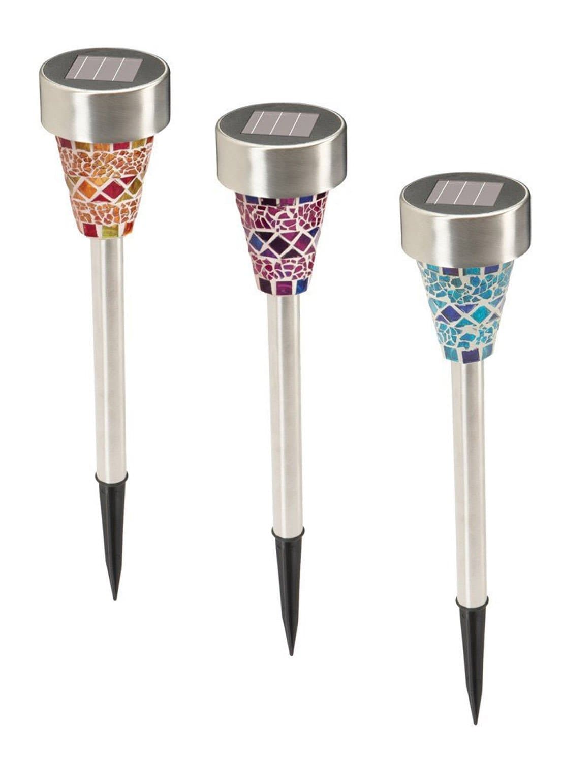 Mosaic Solar Pathway 3 Piece Light Set