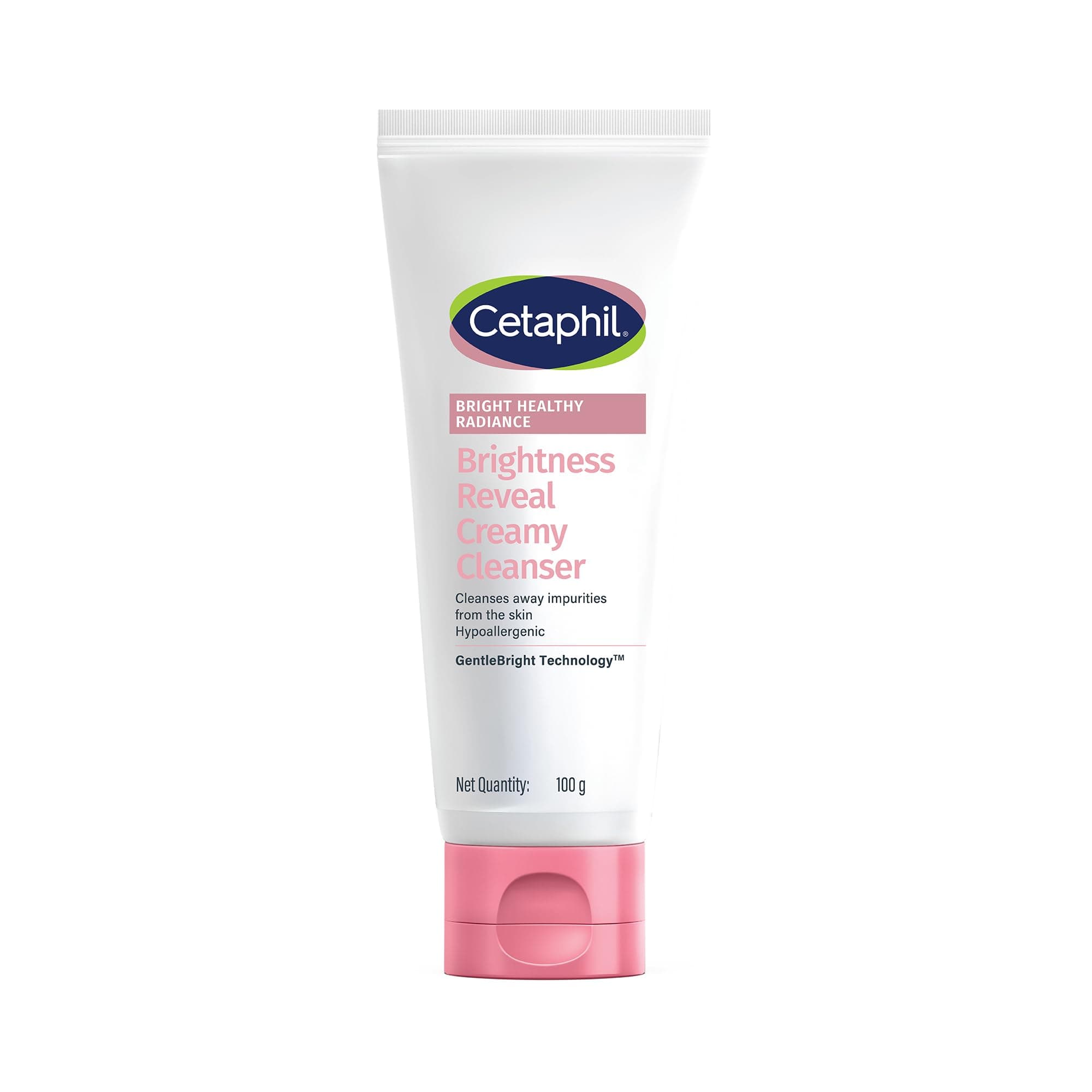 Cetaphil Brightness Reveal Creamy Cleanser - 100 g| Brightening Face Wash for Uneven Skin Tone| Niacinamide, Sea Daffodil| Fragrance Free| Dermatologist Recommended