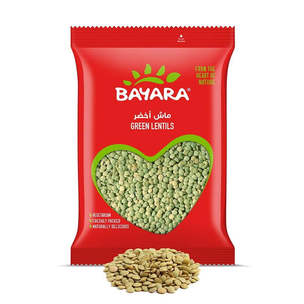 Bayara Green Lentils 1kg
