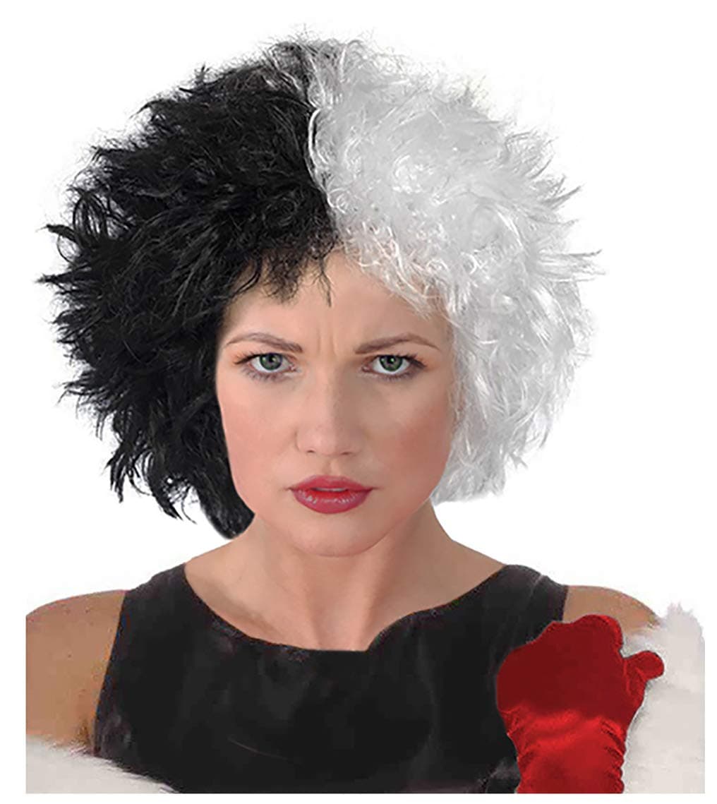 Black and White Wig