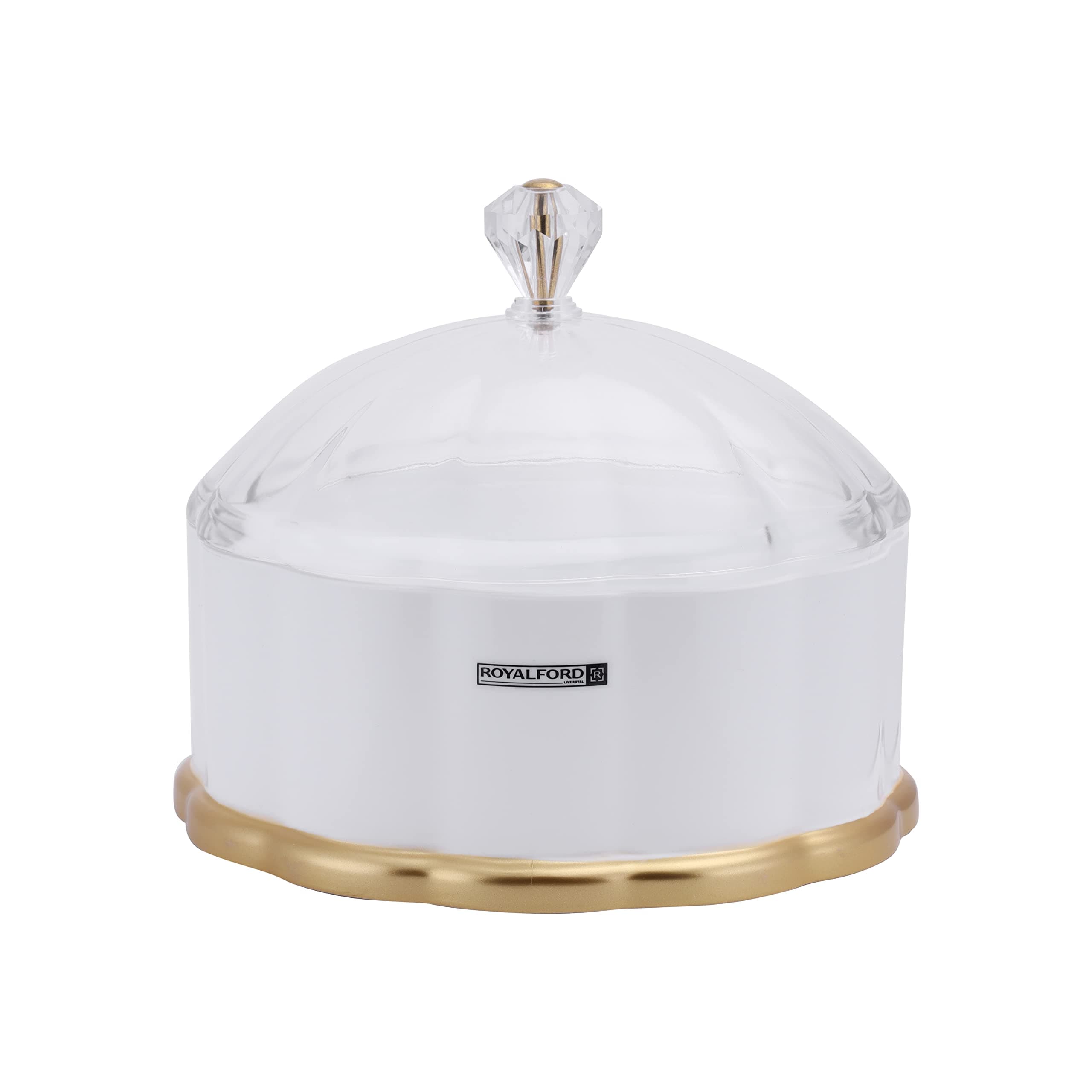 Royalford 18CM Acrylic Candy Box