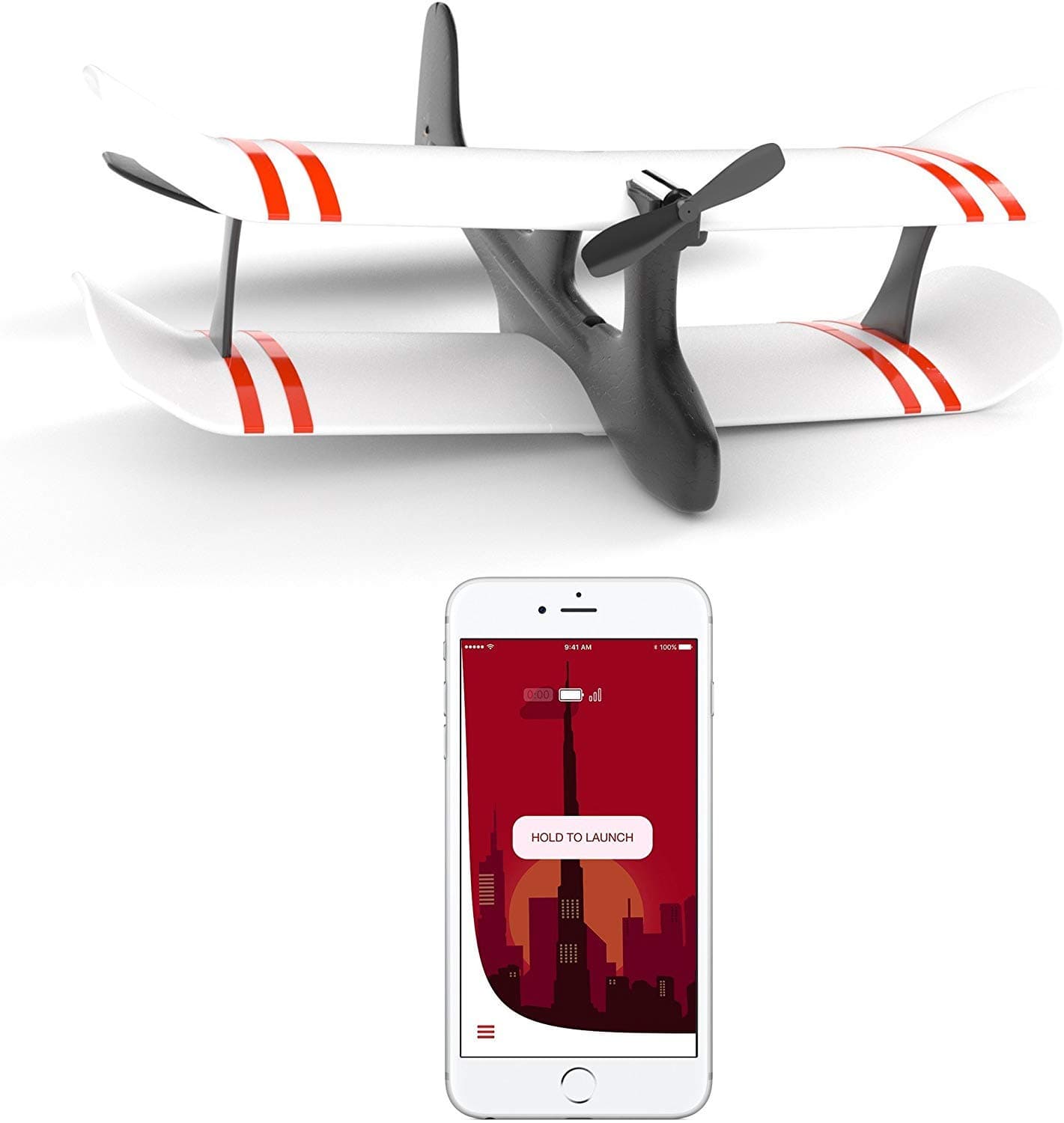 Tobyrich SPBL02-016 Moskito Smartphone App Controlled Aero plane - Remote Controlled Drone