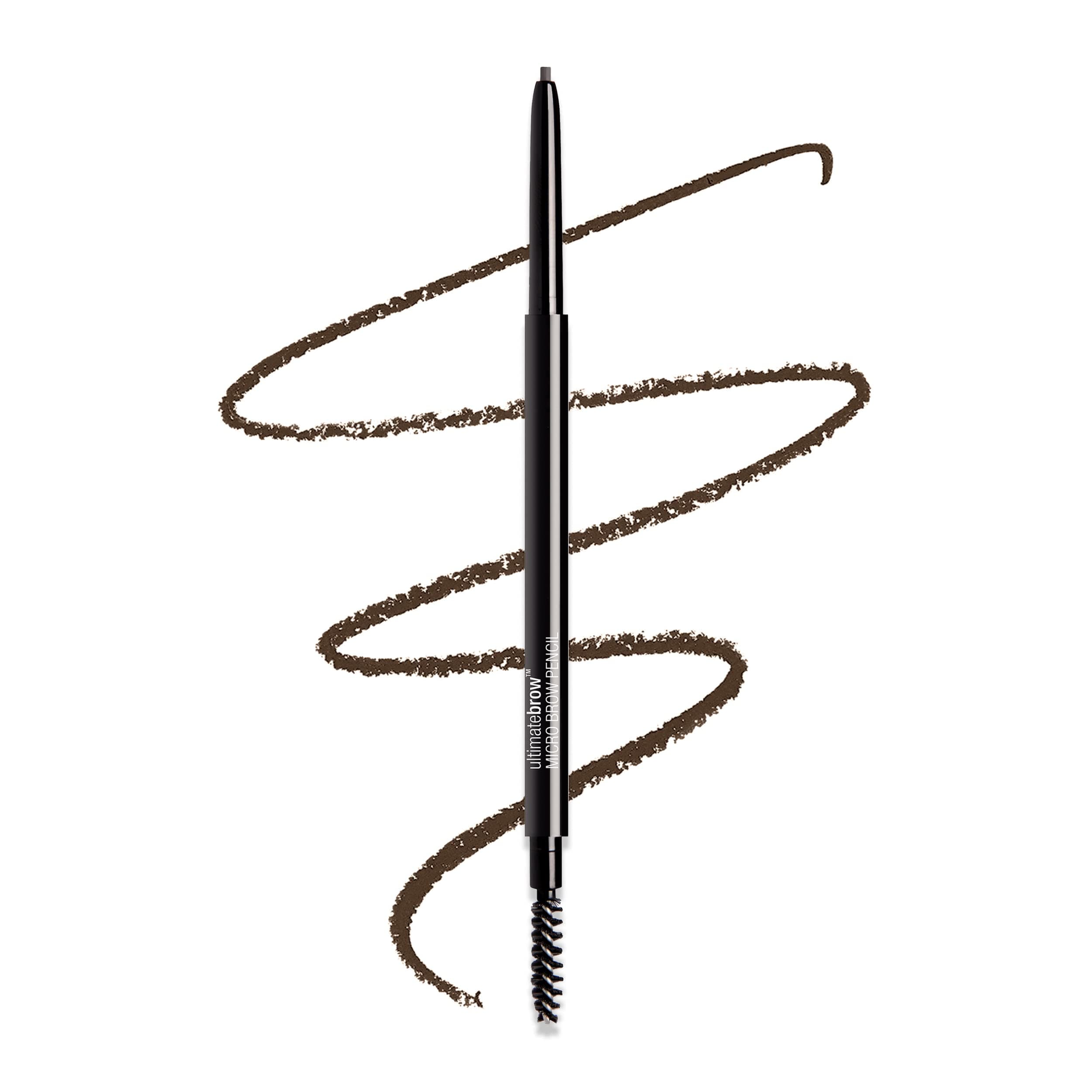 Ultimate Brow Micro Eyebrow Retractable Pencil, Ash Brown, Ultra Fine 1.5mm Tip, Draws Tiny Brow Hairs