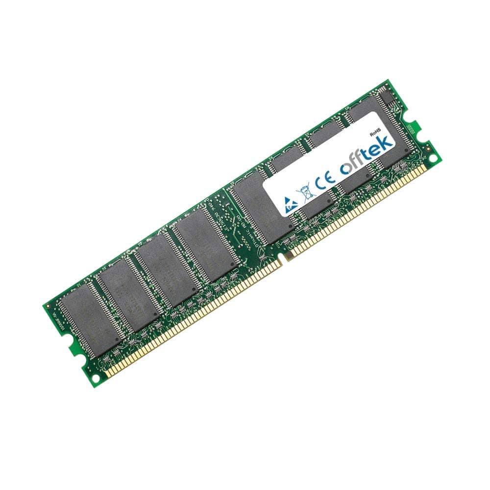 OFFTEK 1GB Replacement Memory RAM Upgrade for Soltek QBIC IQ3600 Series (PC3200 - Non-ECC) Desktop Memory