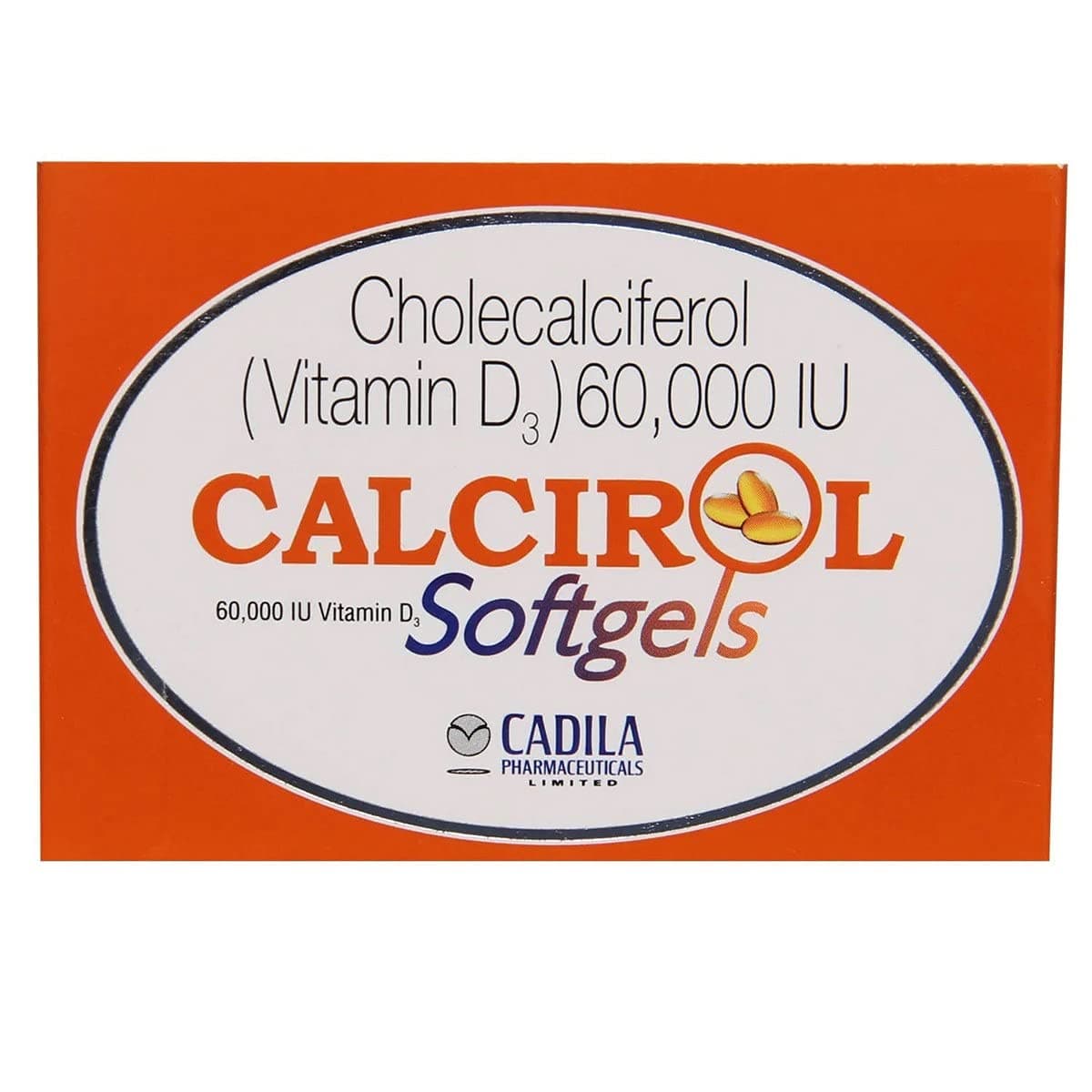 Calcirol - Strip of 8 Sofgels
