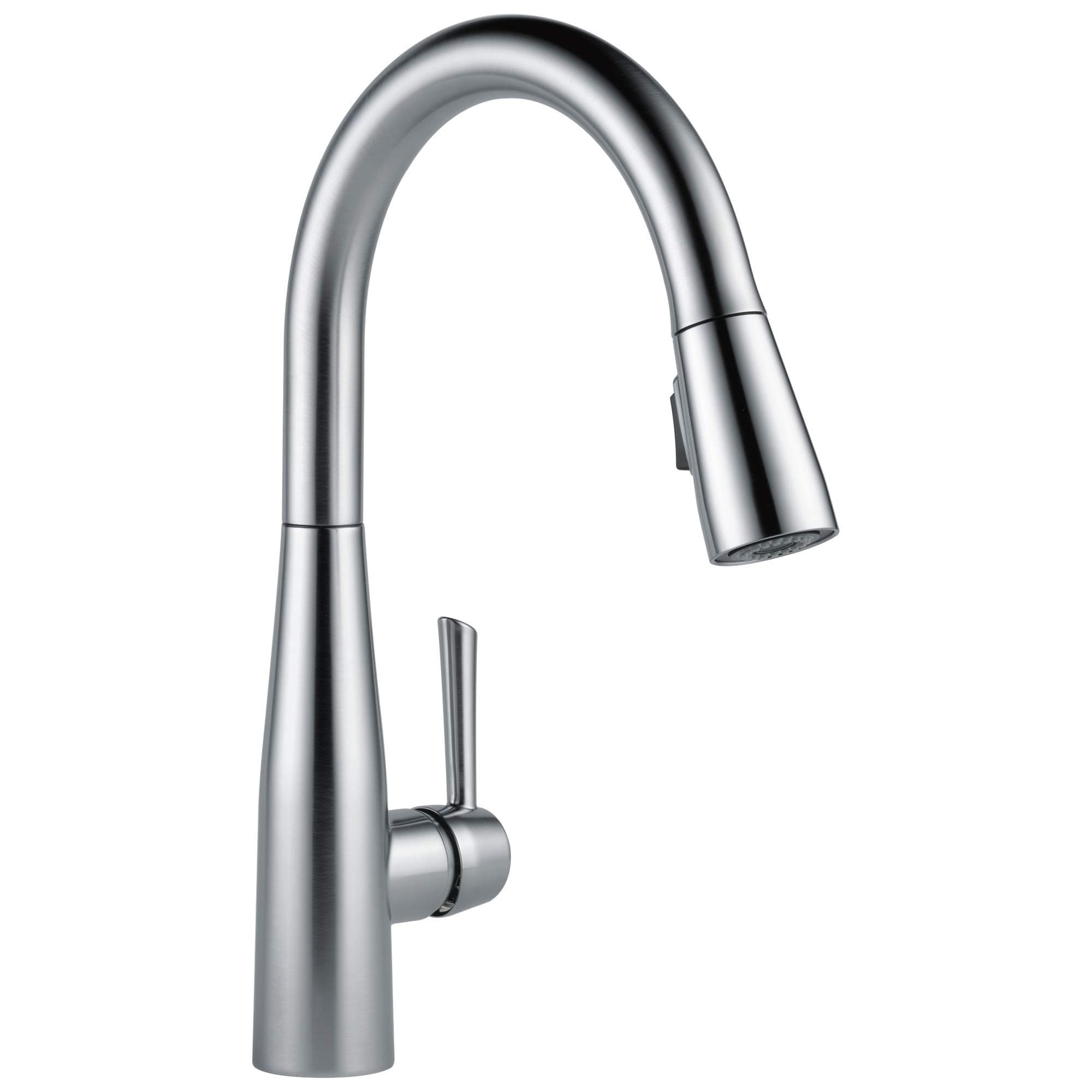 Faucet 9113-AR-DST Essa Single Handle Pull-Down Kitchen Faucet with Magnetic Docking, Arctic Stainless
