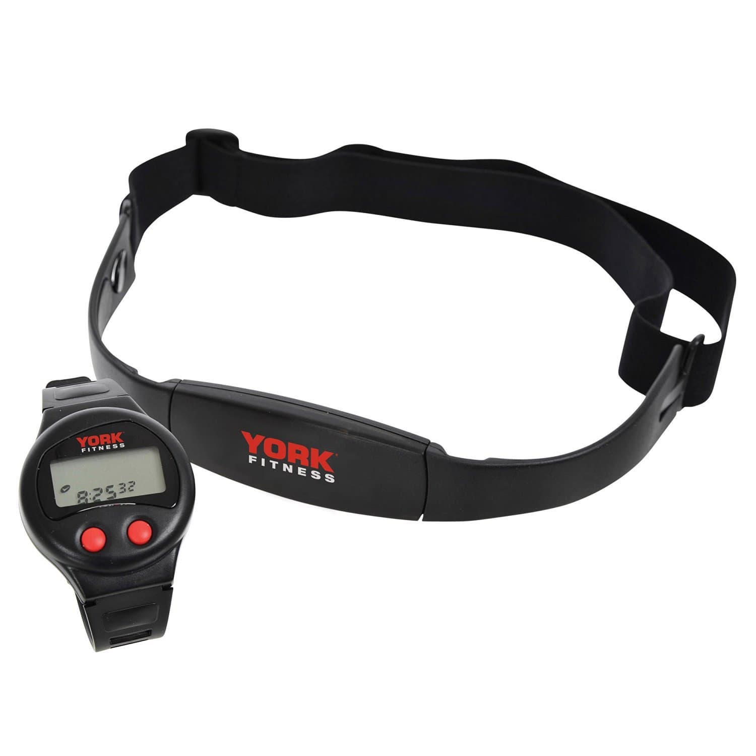 York Fitness Black Heart Rate Monitor