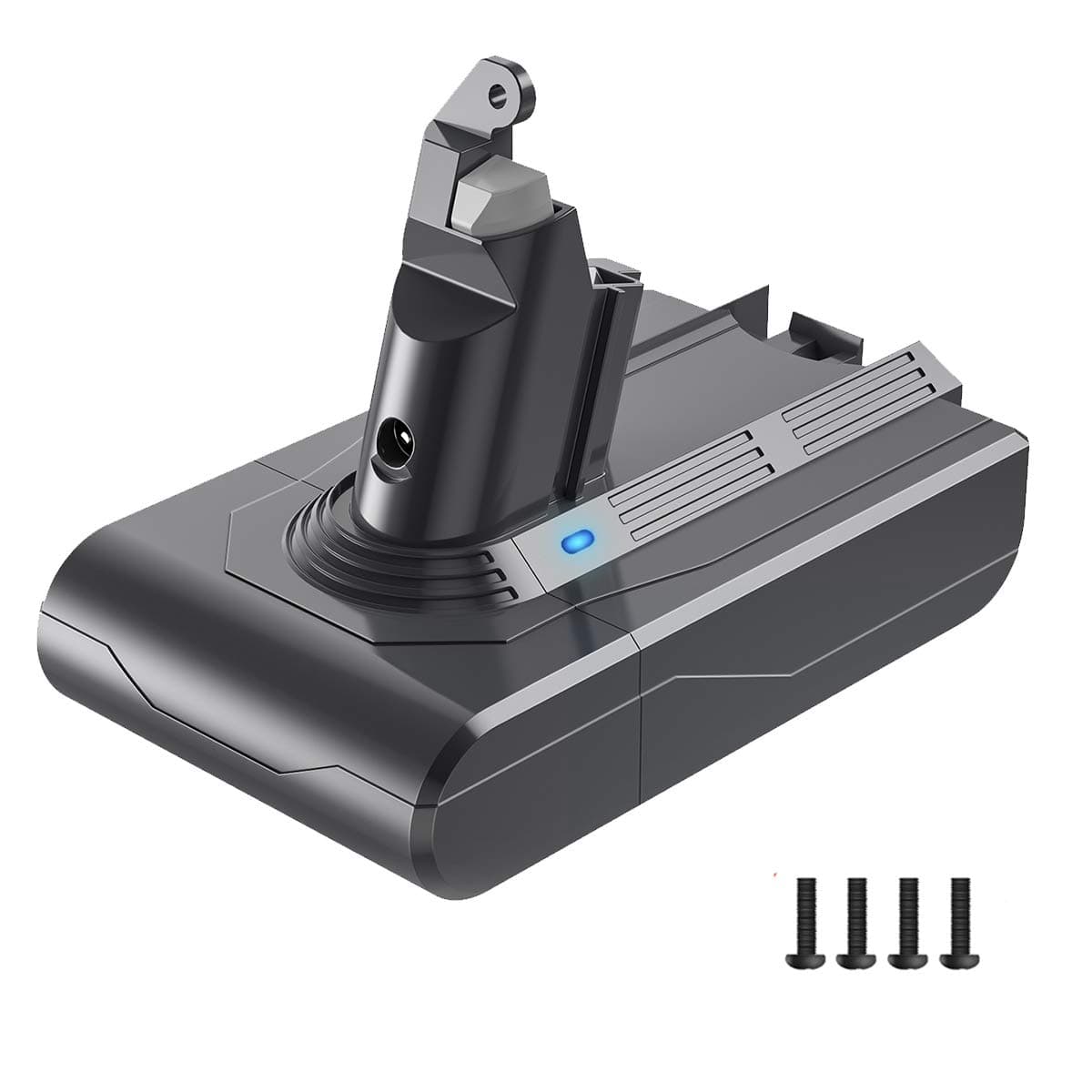 YABER Battery for V6 4600mah SV03 SV04 SV05 SV06 DC62 DC58 DC59 DC61 SV07 SV09 DC72 DC74 21.6V V6 Animal V6 Absolute V6 Fluffy V6 Flexi Vacuum Cleaner