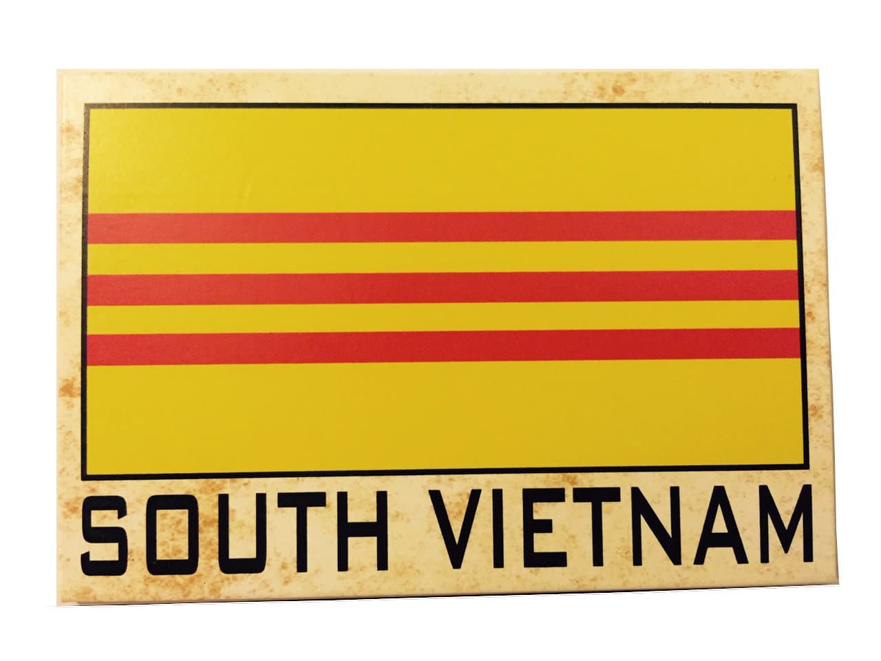 Flag Fridge Refrigerator Magnets - Asia and Africa (Country: Vietnam South)
