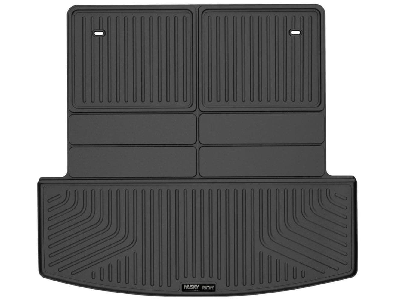 Husky Liners Weatherbeater Cargo Liner | Fits 2020-2026 Ford Explorer (to Back of 2nd Row - Folds Up & Down w/3rd Row) | Cargo, 1-pc. Black - 22321