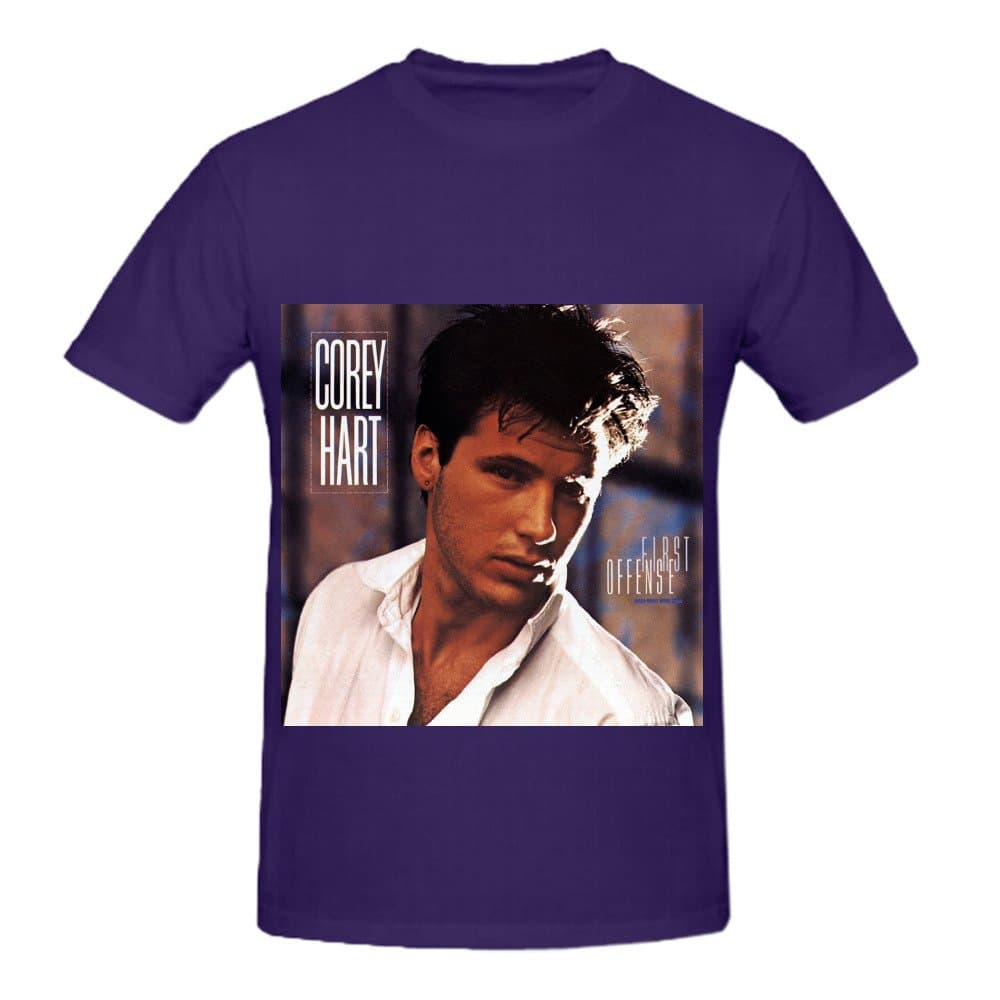 Corey Hart First Offense Soul Men Crew Neck Cotton Shirts