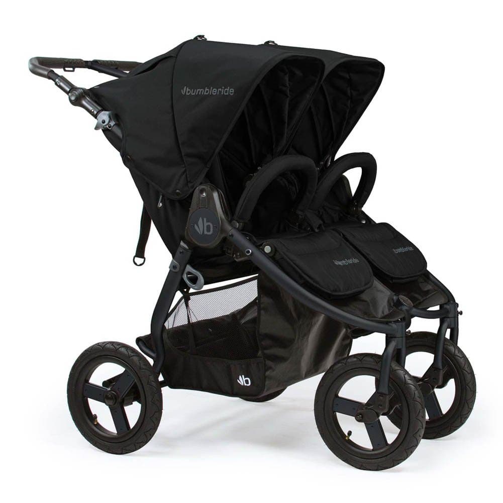 Bumbleride Indie Twin Pushchair All Terrain - Matte Black