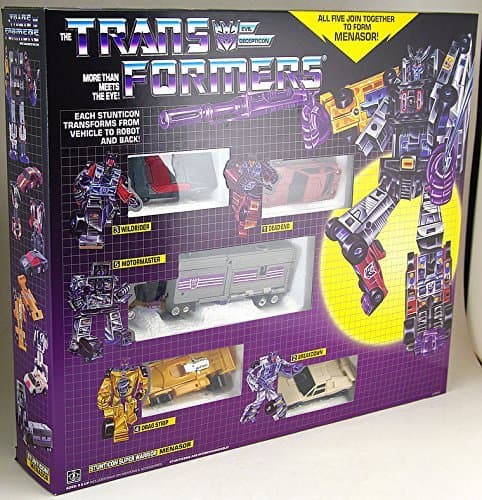 TF CLUB TRANSFORMERS G1 MENASOR STUNTICONS GIFT SET REISSUE