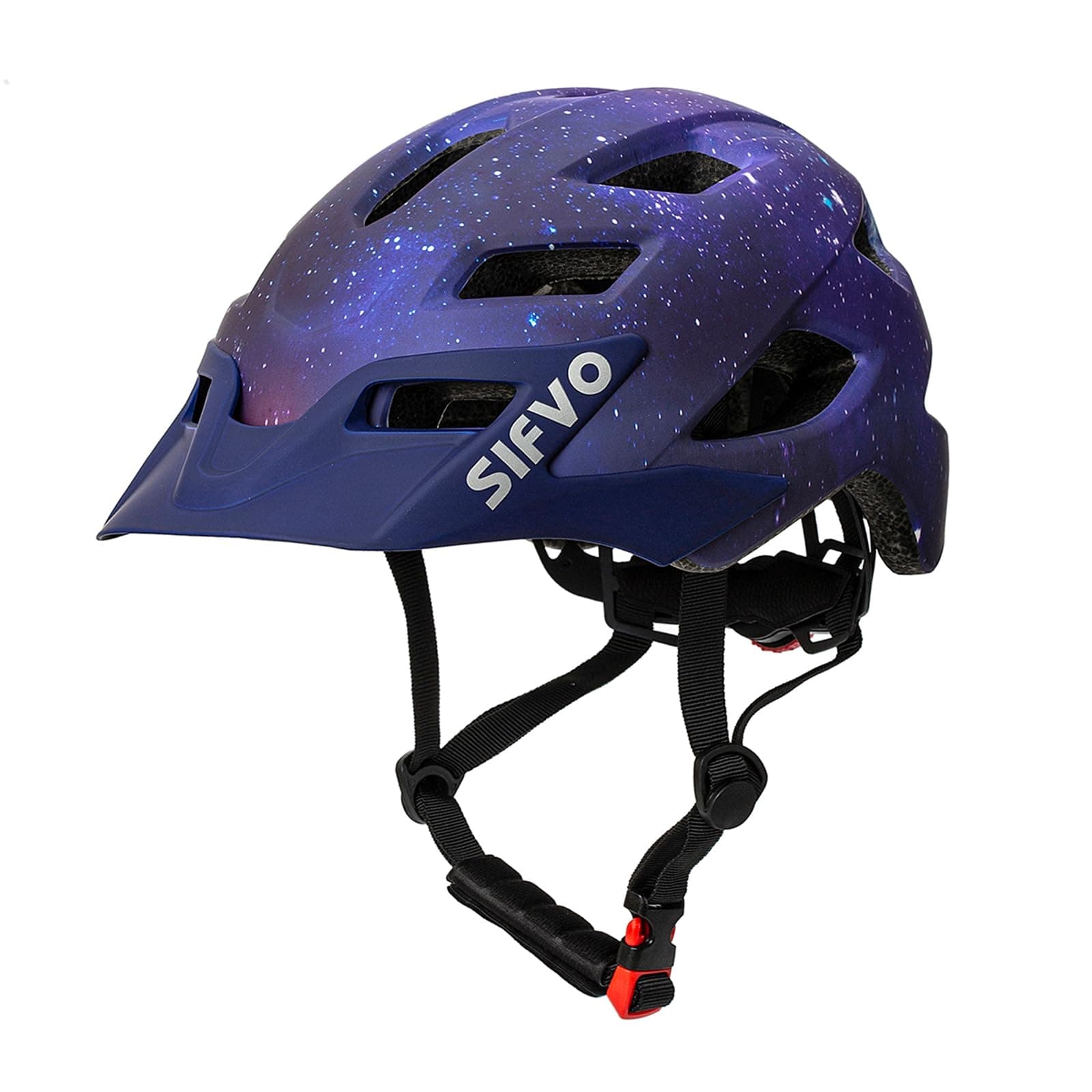 Kids Helmet, SIFVO Kids Bike Helmet Boys and Girls Bike Helmets with Cool Visor Helmet for Kid 5-14, Kid Bike Helmets Youth Bike Helmet Adjustable & Lightweight 50-57cm