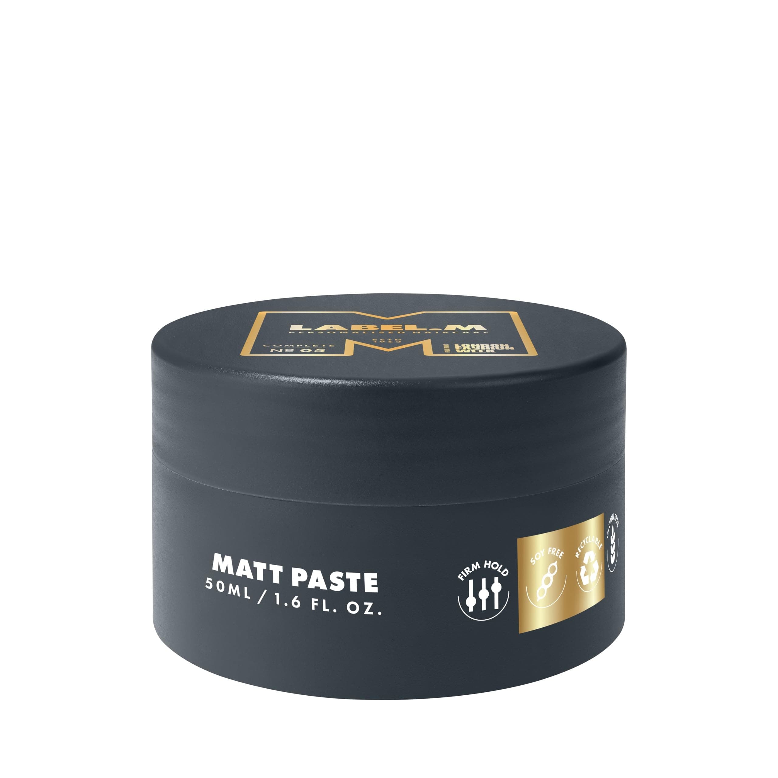 Matte Paste Ultimate Kaolin Clay Texturizer, Bamboo Leaf Strength, Coconut Fruit Moisture, Scalp Health, Enviroshield Heat/UV Shield, Versatile Styling, Men/Women, Medium Pliable Hold, No Shine 50 mL