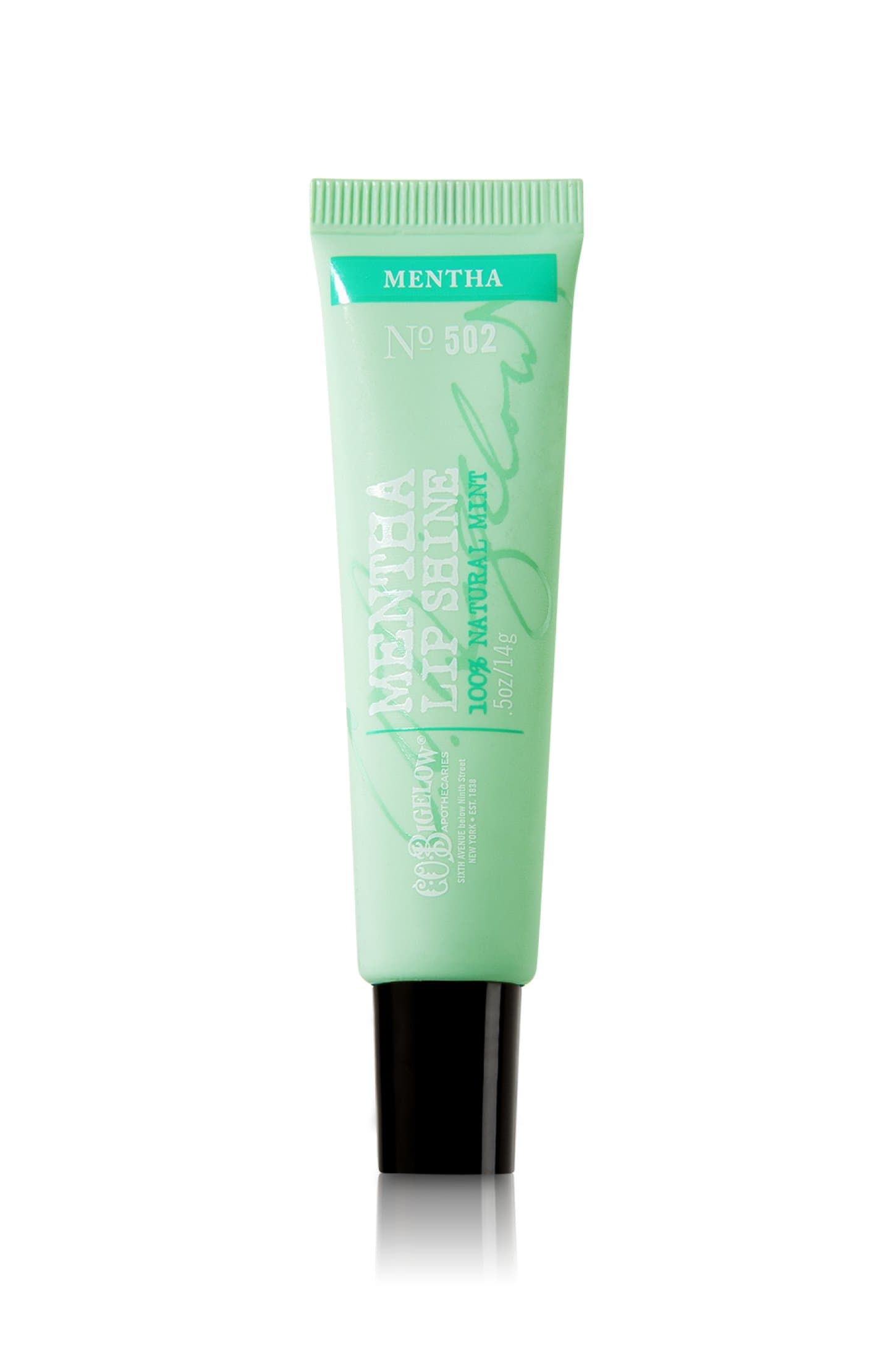 C.O. Bigelow Mentha Lip Shine Peppermint Lip Gloss Formula No 502 Bath & Body Works NEW STYLE PACKAGING by C.O. Bigelow