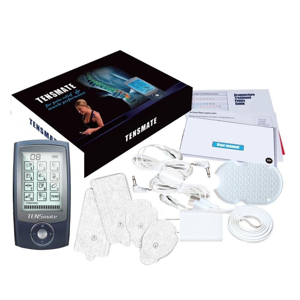 Tensmate 12 Mode Massager for Pain Relief and FDA Approved Tens Unit Muscle Performance