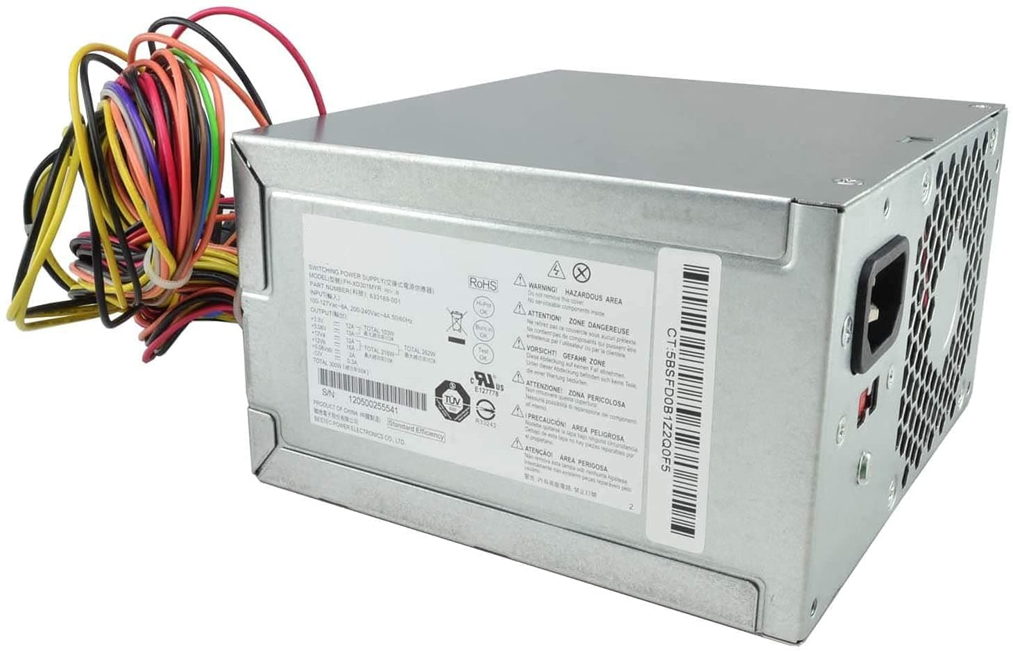 Power Supply 300Watt For HP Pavilion 510 550 ProDesk DT HP ProDesk 280 & G1 400 G1 G2 G3 MT HP Envy H8 Pavilion P6 P7 500B HP Pro 3400 3330 3380 MT