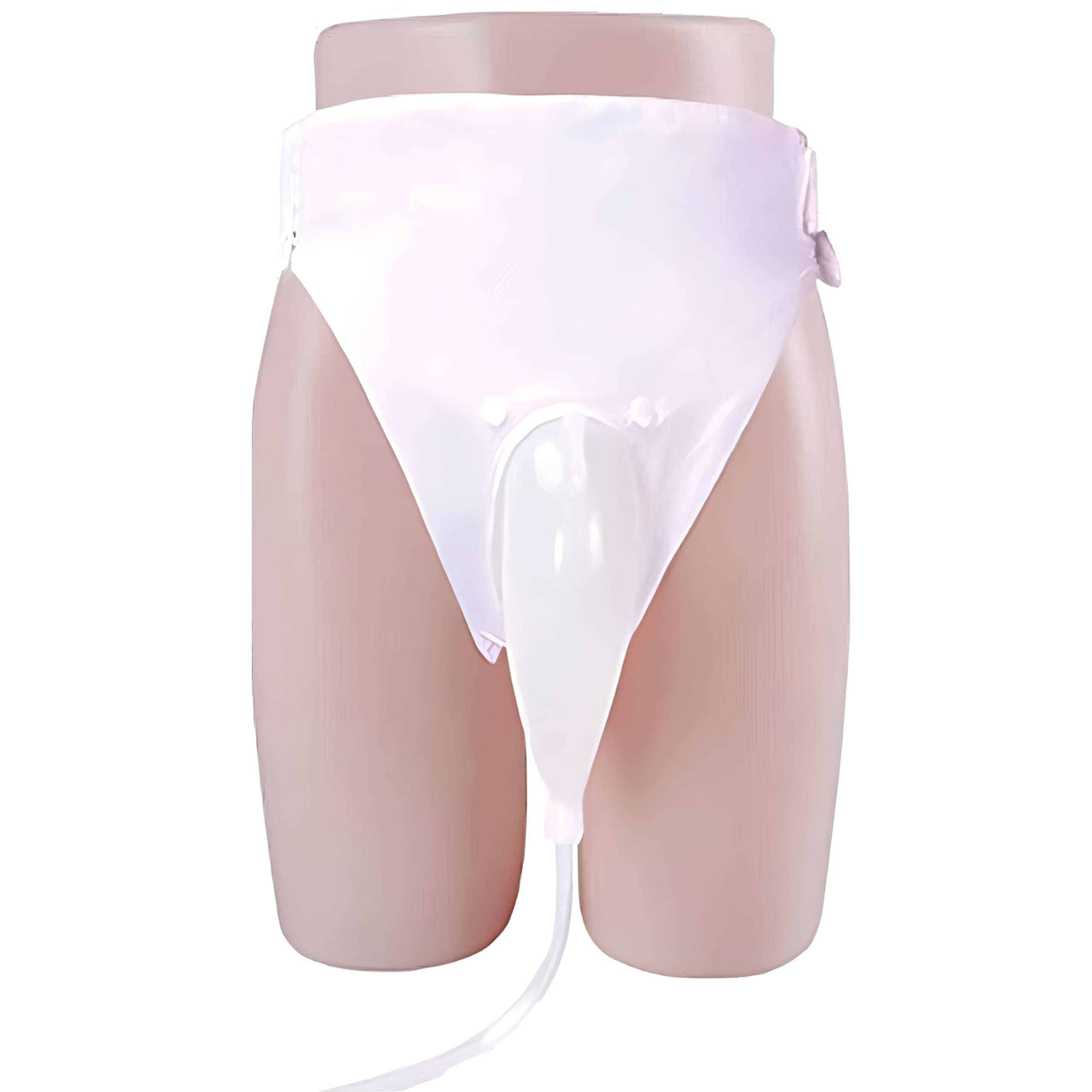 Urine Collector Bag Breathable Adjustable Reusable Spill Proof Urinal Incontinence Complete Set For Elderly Men/Patient