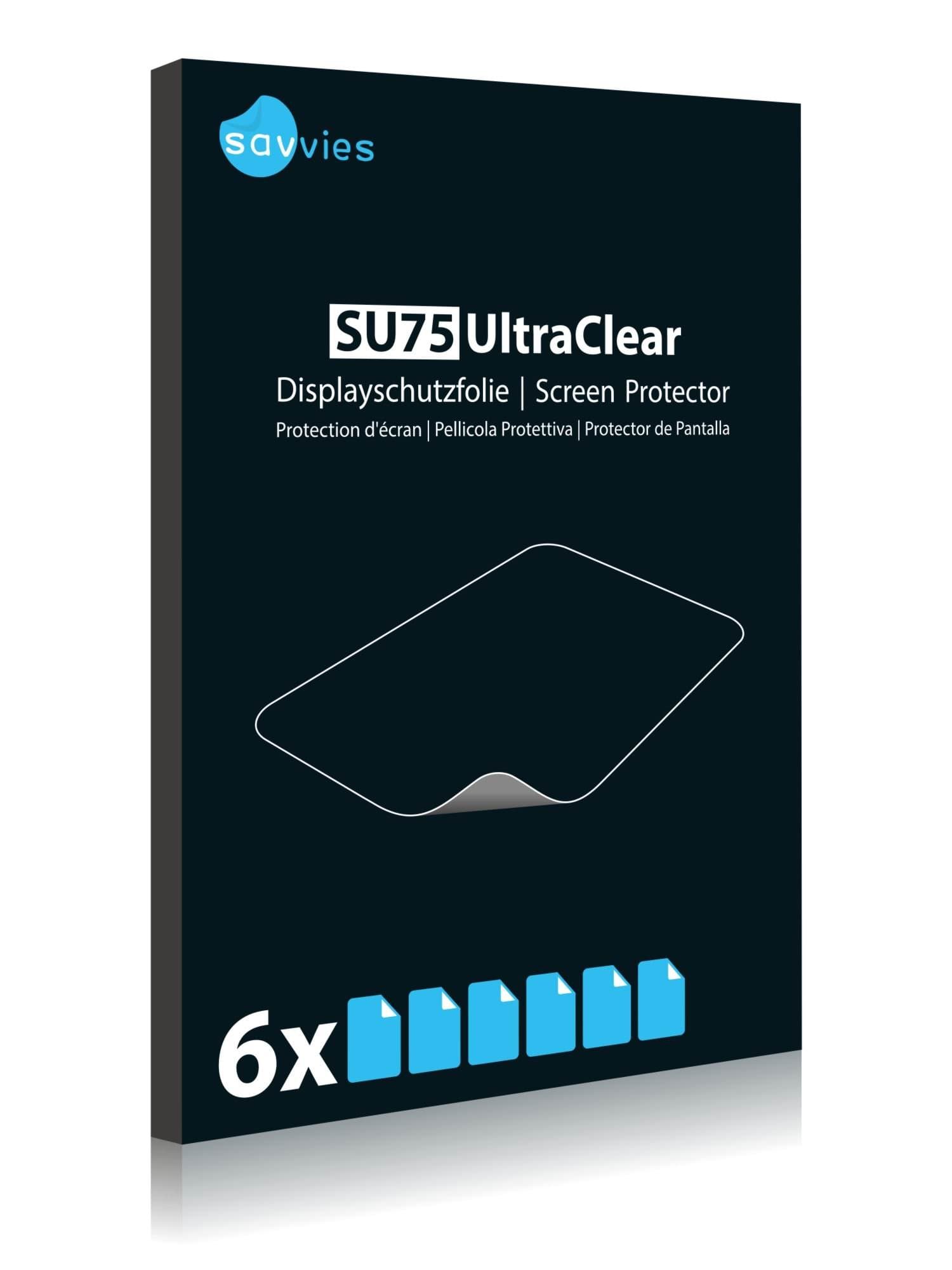Bedifol 6X Savvies Ultra-Clear Screen Protector for Elephone U Pro, accurately Fitting - Simple Assembly - Residue-Free Removal