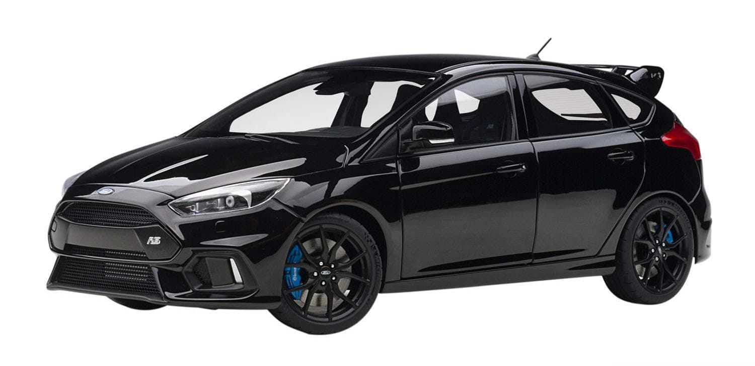 AUTOart 1/18 Ford Focus RS Black Assembled