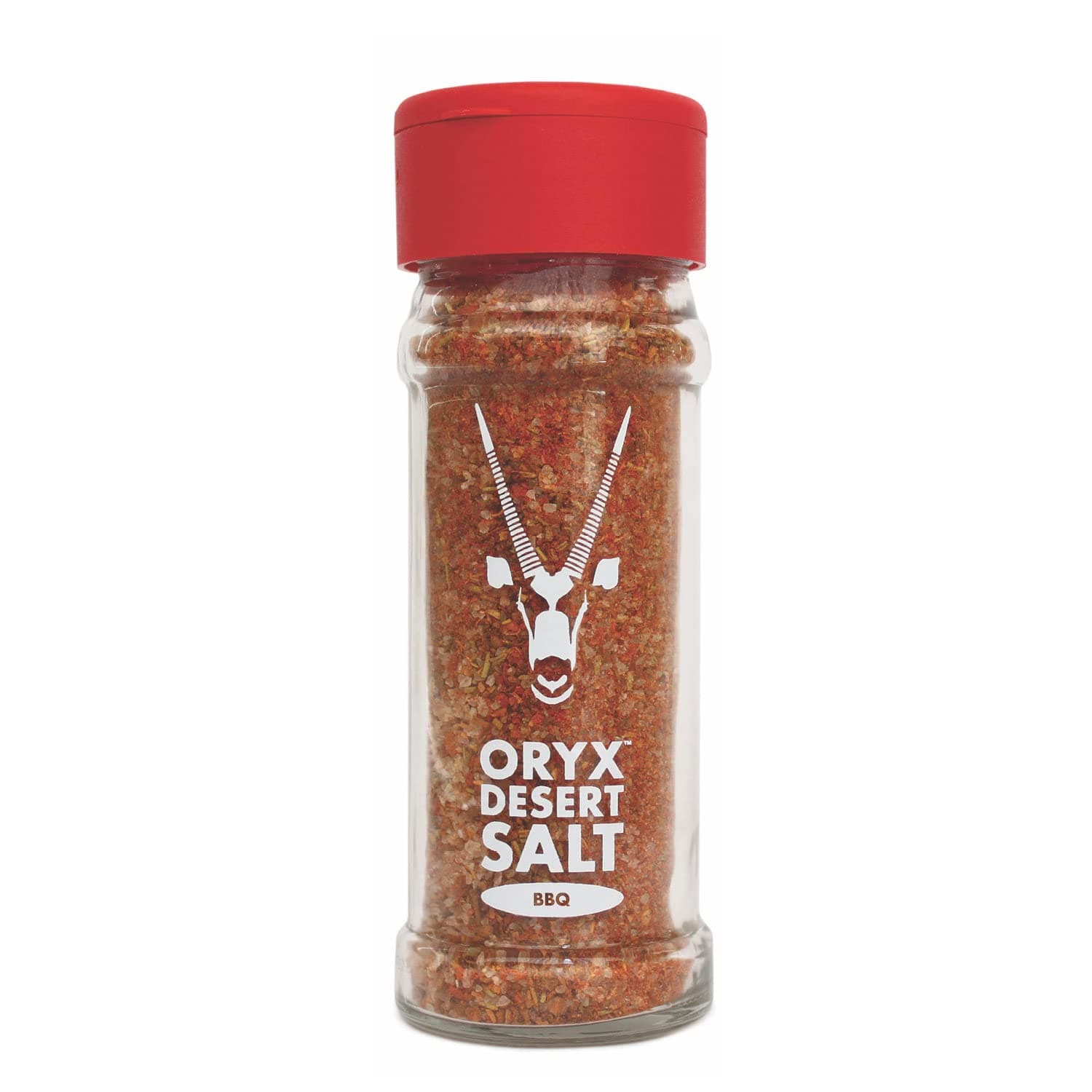 Oryx Desert Salt - 2.29oz - Premium Exotic Spice Experience - BBQ Rub Spice Mix of Kosher Desert Salt, Smoked salt, Coriander, Rosemary, Paprika, Turmeric & Garlic - Use in Salt Grinder, - Enhance Every Dish
