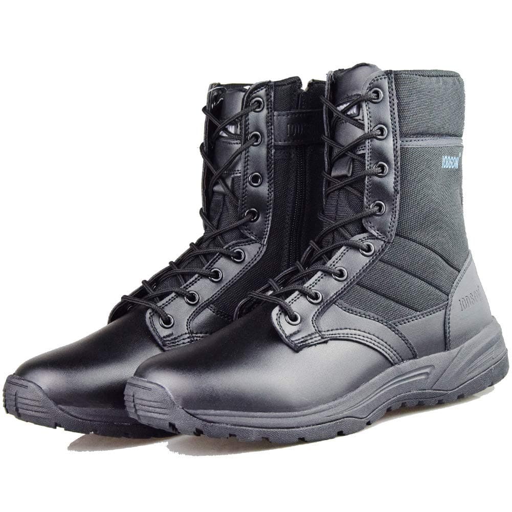 Men's LZB Black Jungle&Desert Tactical Boots Lace up Men Boots 9.5 D(M) US …